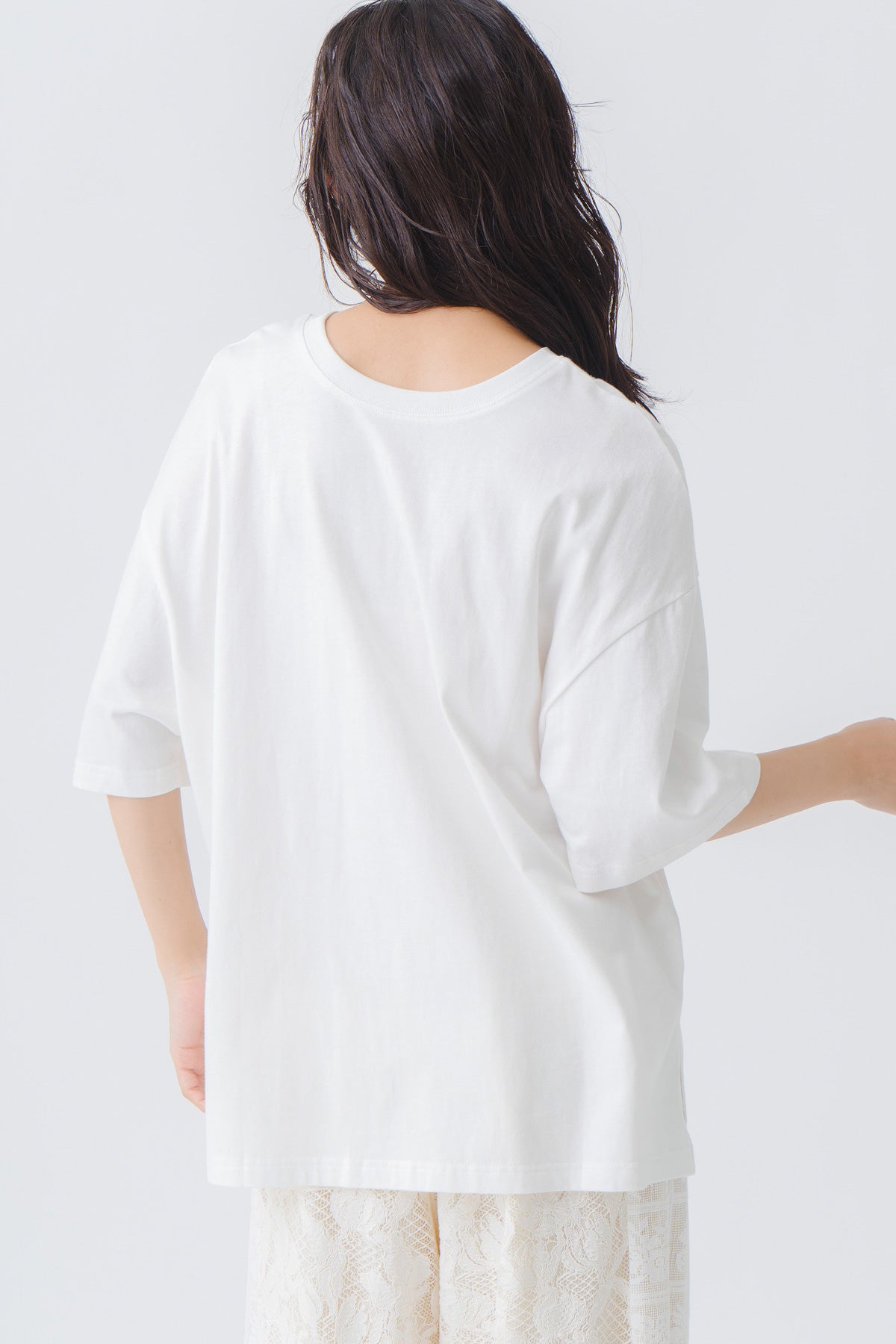 【WHYTO.】2wayプリントT"sheep"/WHT27HCS4025