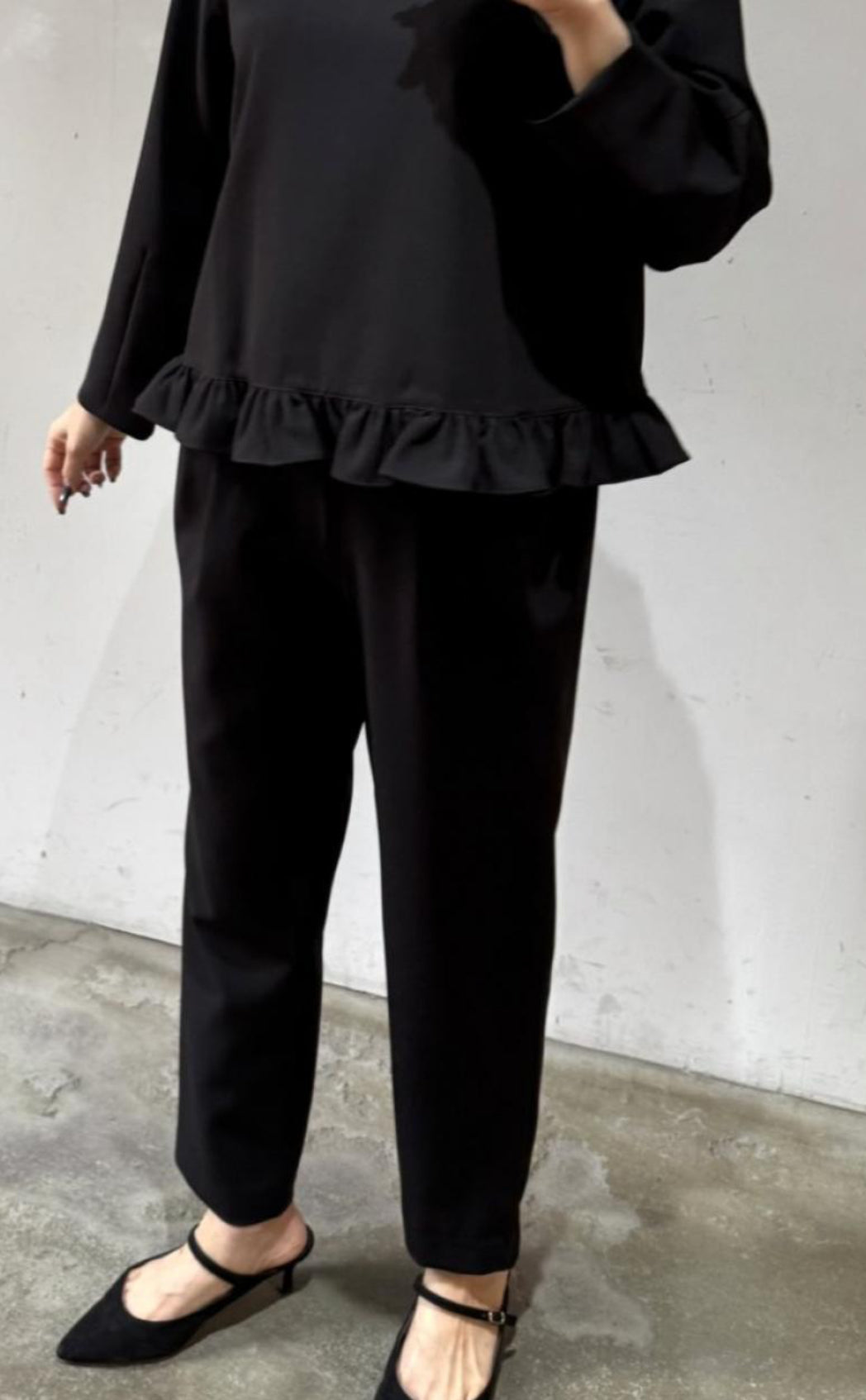 【anana】裾フリルブラウス/a51-042