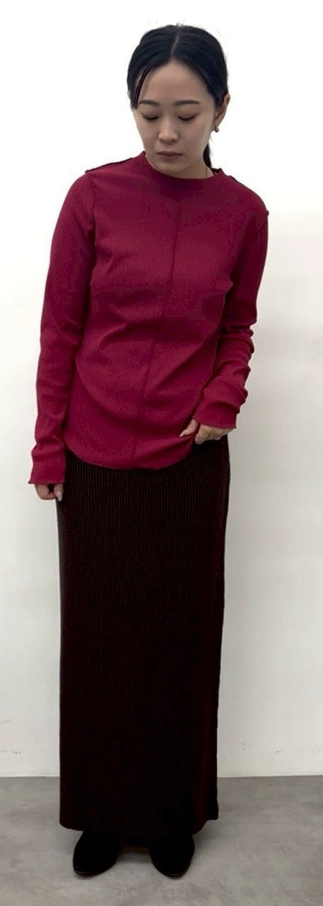 【CLOCHE】杢シアークルーネックT/550-85019