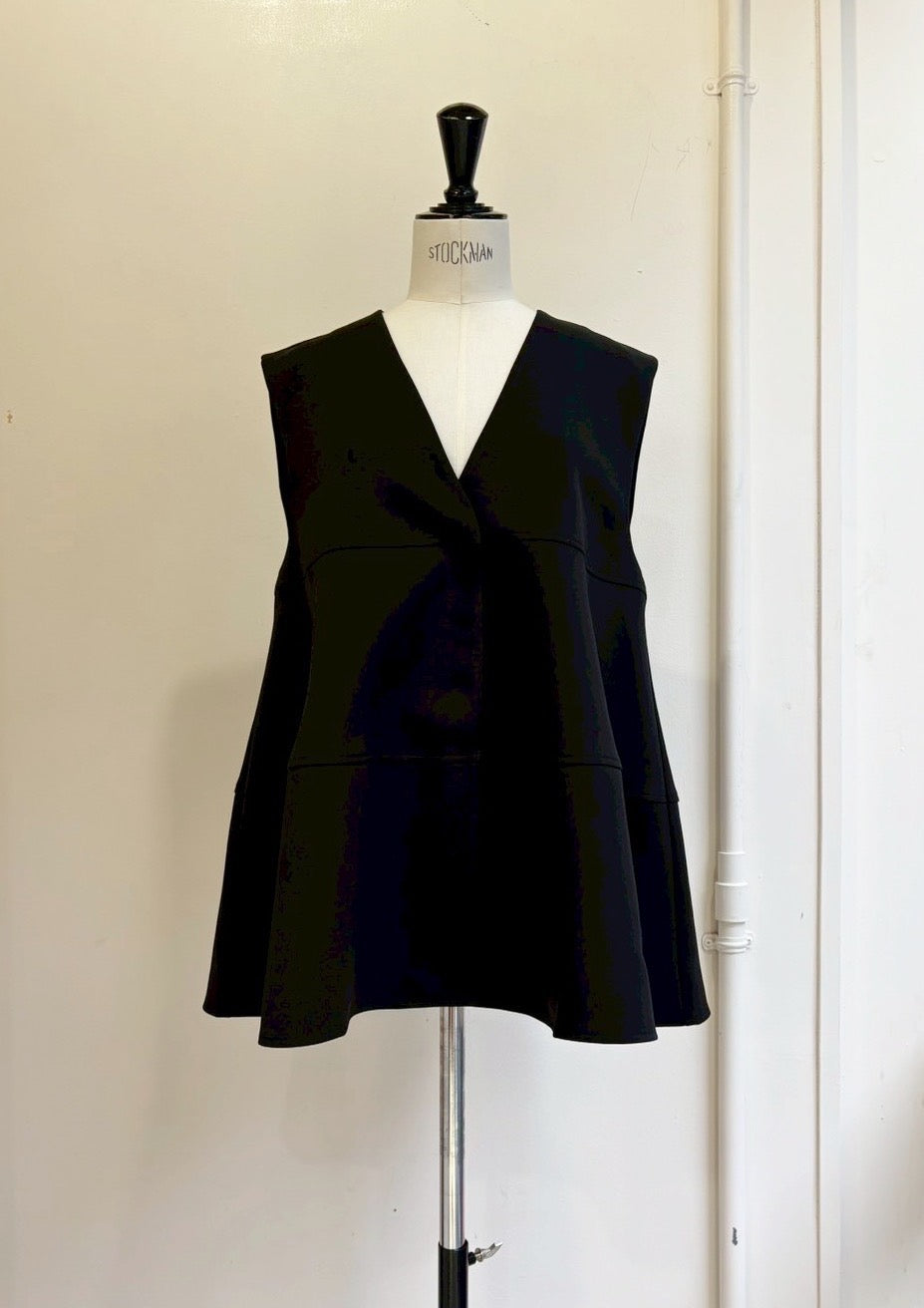 【anana】ボンディング立体フォルムジレ /a66