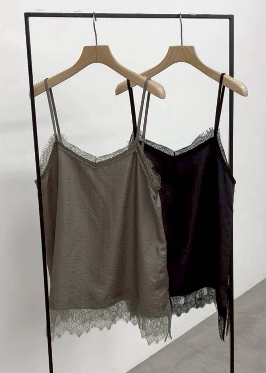 【再入荷】【CLOCHE】レースキャミ/612-85710 632-85710 642-85710 652-85710