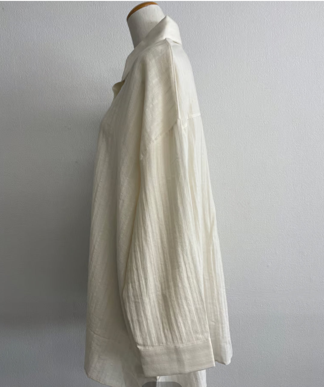 【AGAWD】ストライプオーバーシャツ /2401-771499