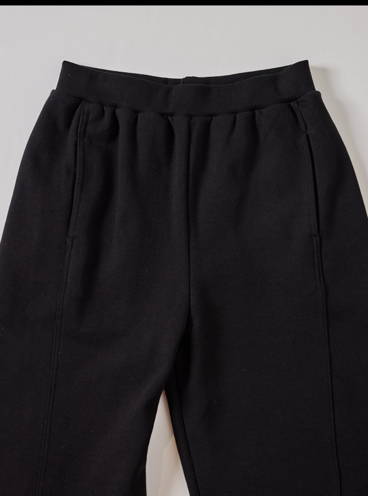 【YENN】膝タックスウェットパンツ/Y253-31078-2