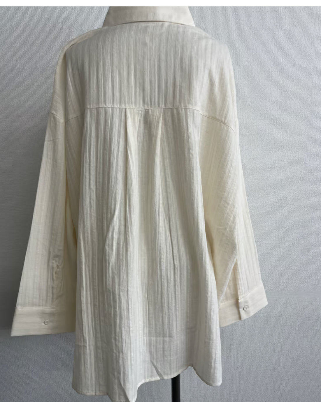 【AGAWD】ストライプオーバーシャツ /2401-771499