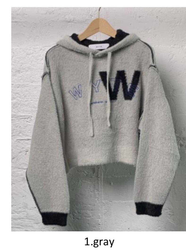 【WYTE】フェザーニットフーディー/10-30210