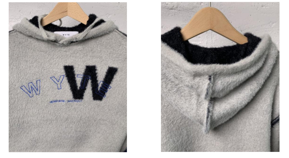 【WYTE】フェザーニットフーディー/10-30210
