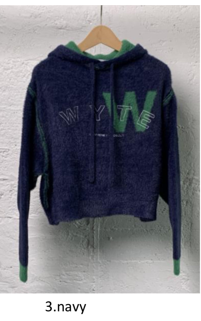 【WYTE】フェザーニットフーディー/10-30210