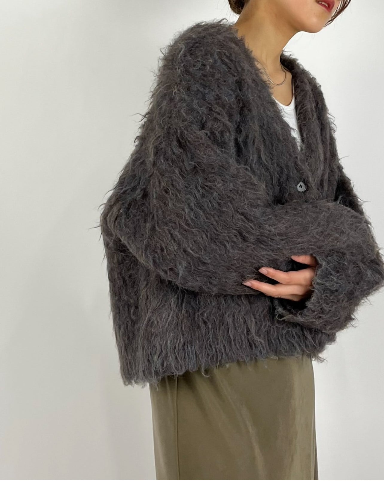 【PASSIONE】シャギーカーディガン/546913