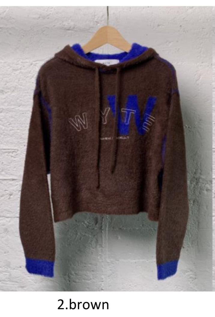 【WYTE】フェザーニットフーディー/10-30210