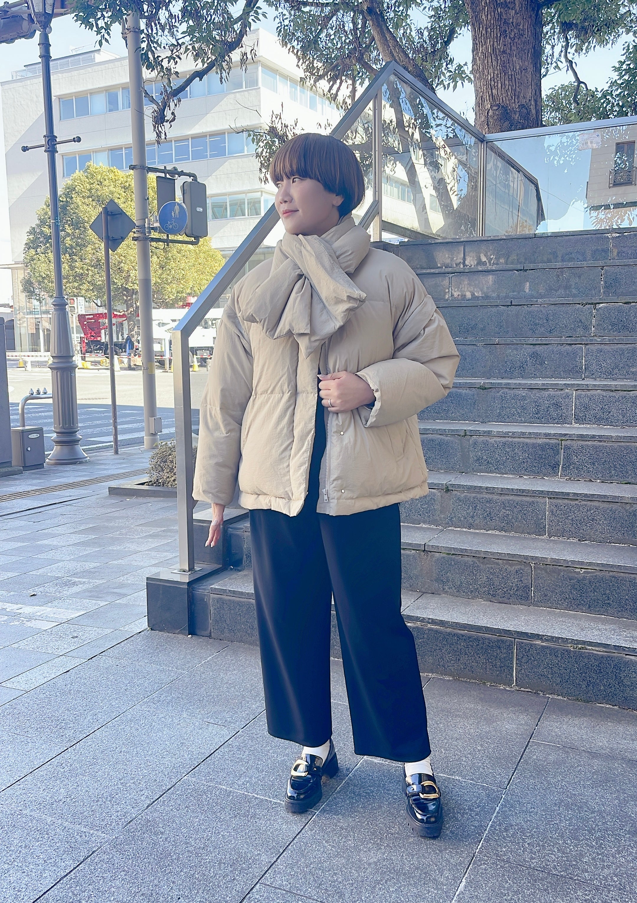 【cafune】3wayダウンジャケット /345419