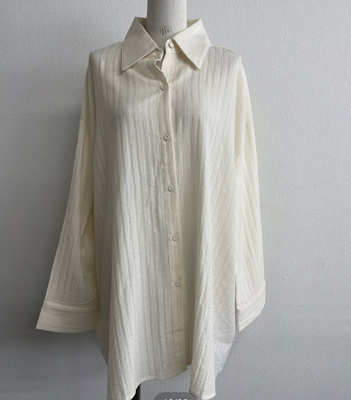 【AGAWD】ストライプオーバーシャツ /2401-771499