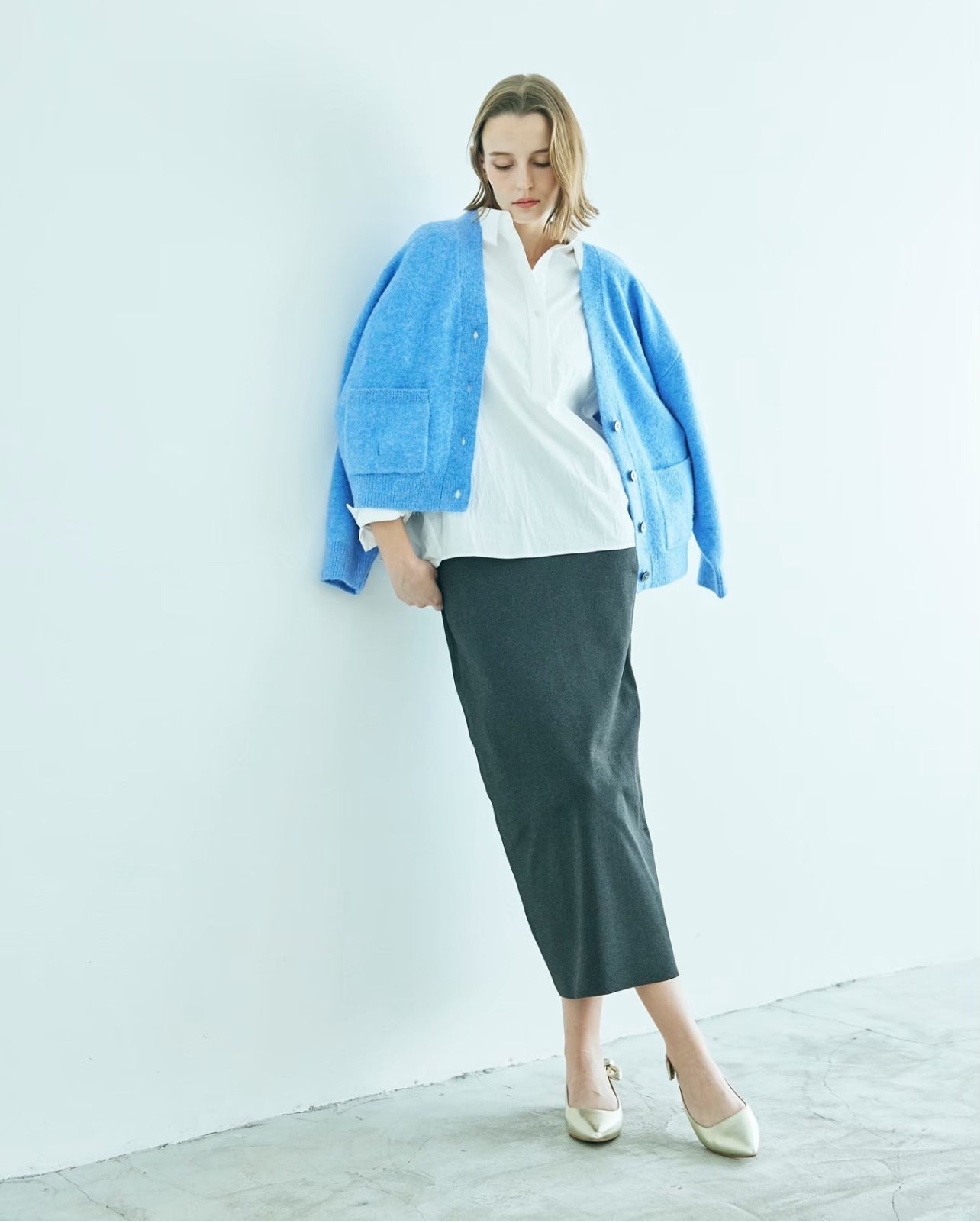 【Dignite collier】インナーセットカーデ/ 80243508