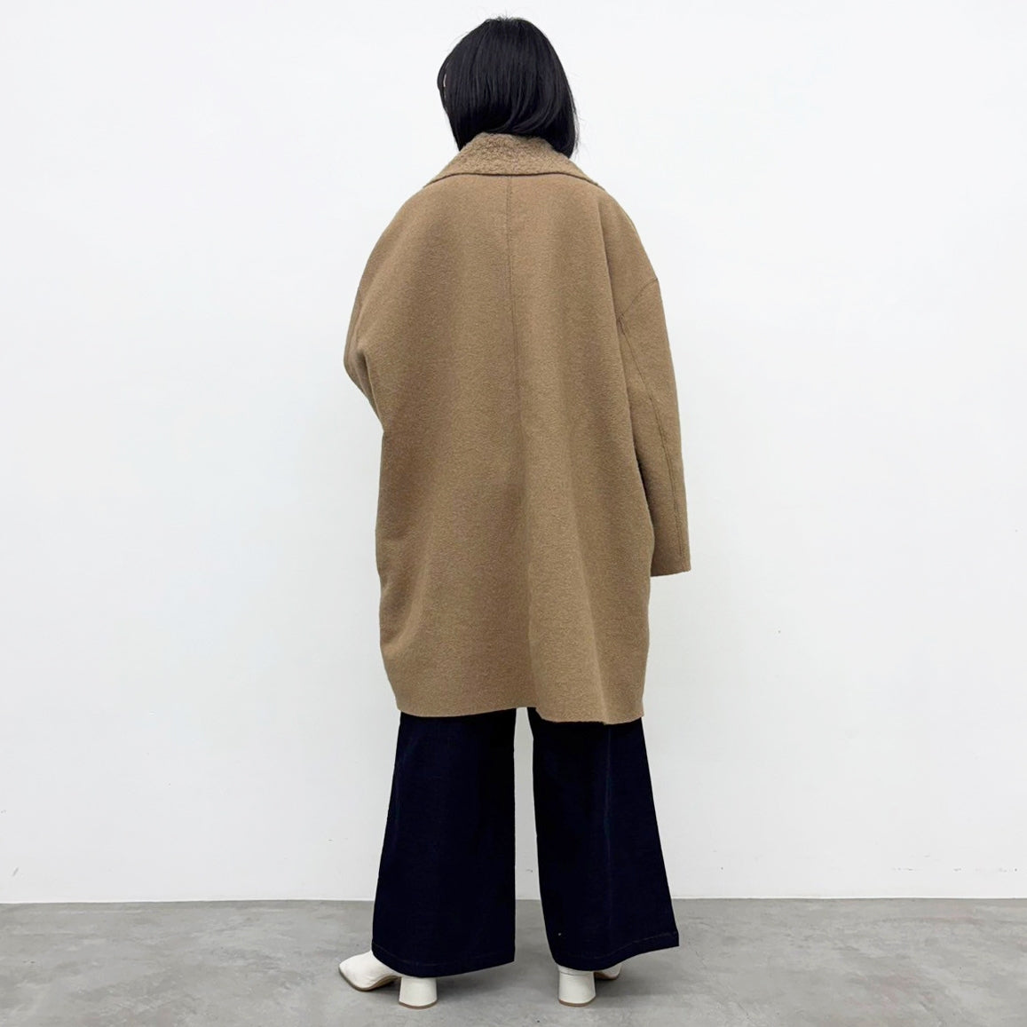 【CYNICAL】ボアスライバーニットリバーシブルコート/552-94055