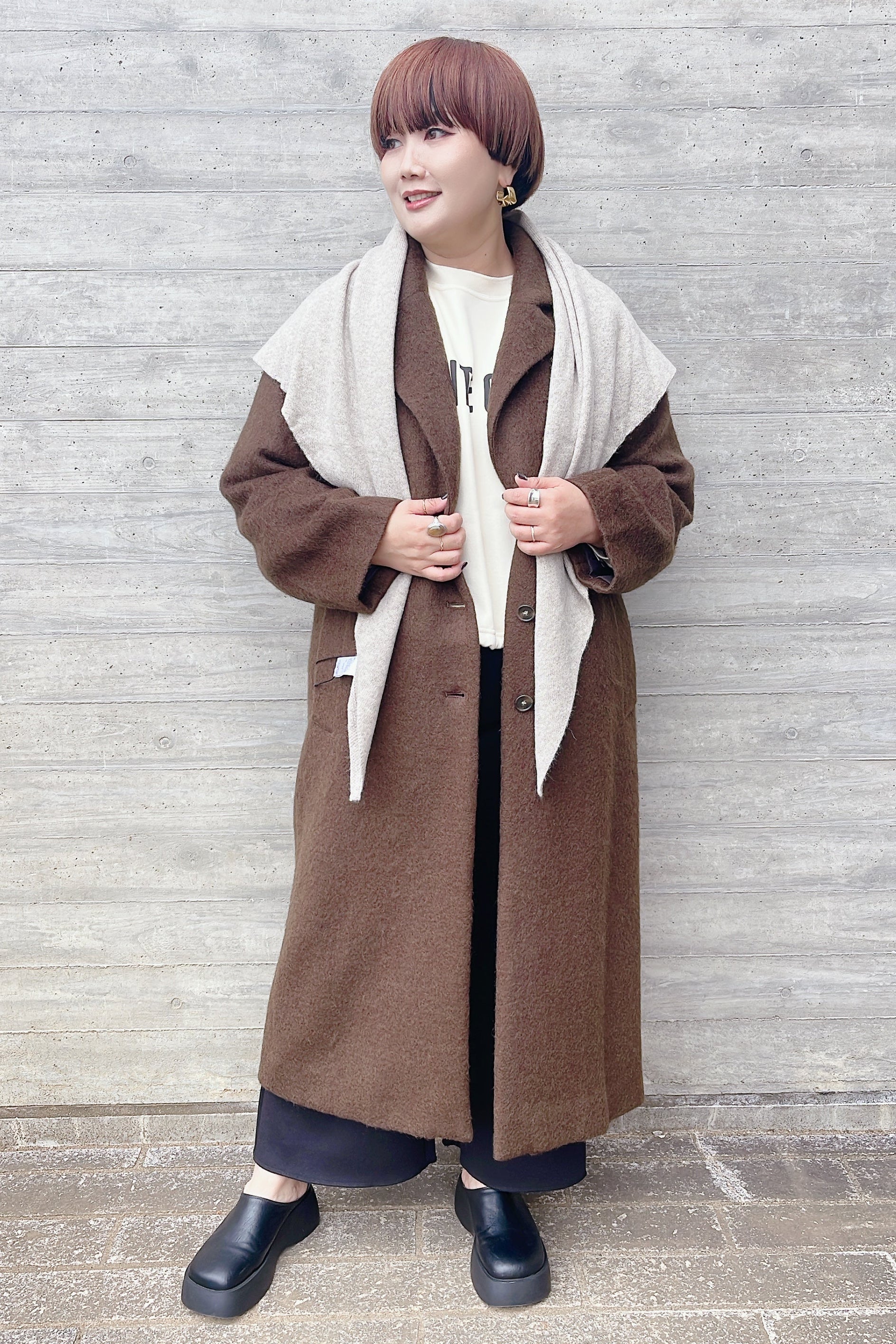 【cafune】FAMMETワイドイージーパンツ/545609 、445609