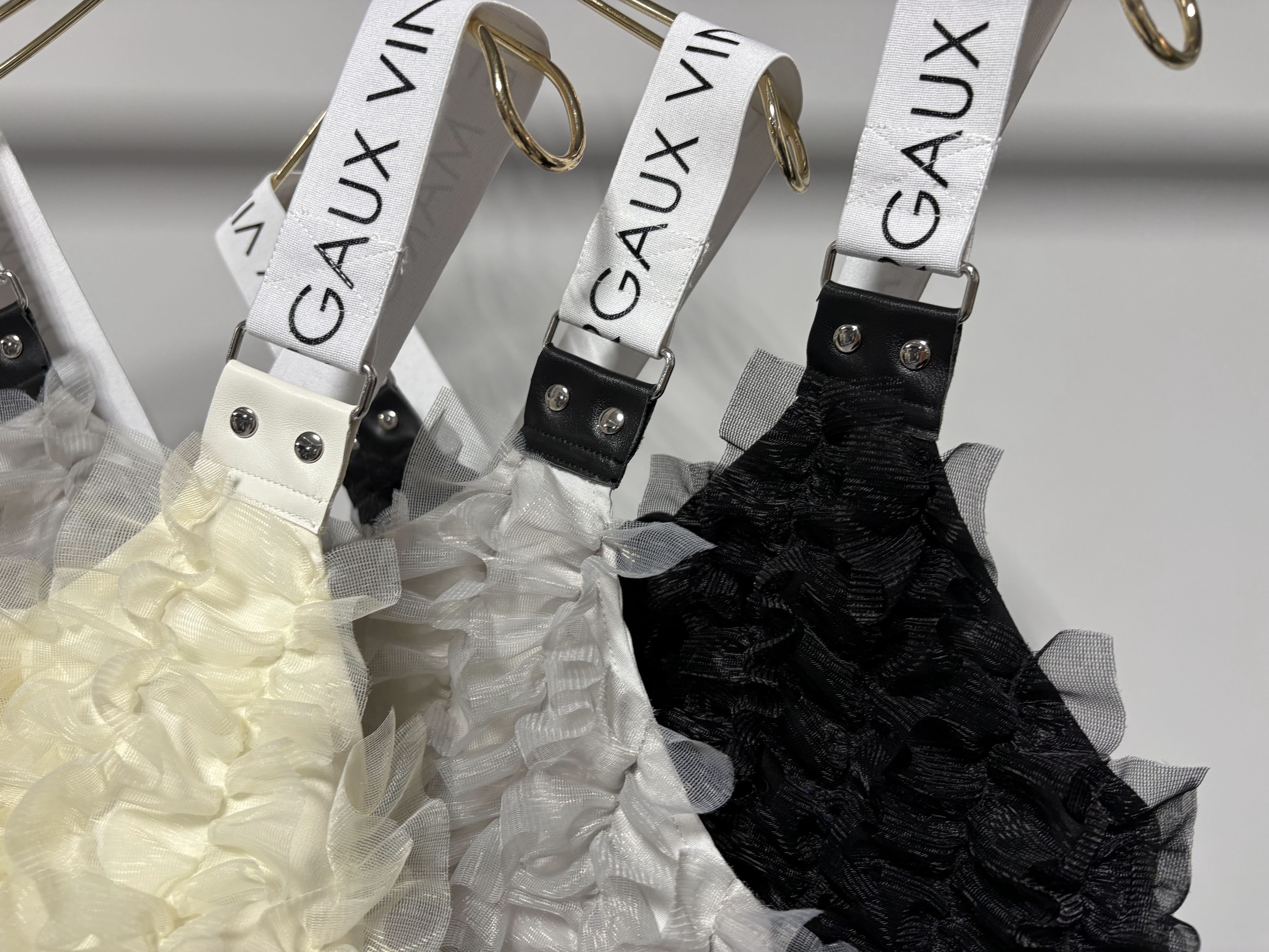 【MARGAUX VINTAGE】フリルショートビスチェ/MG AC-26060-S