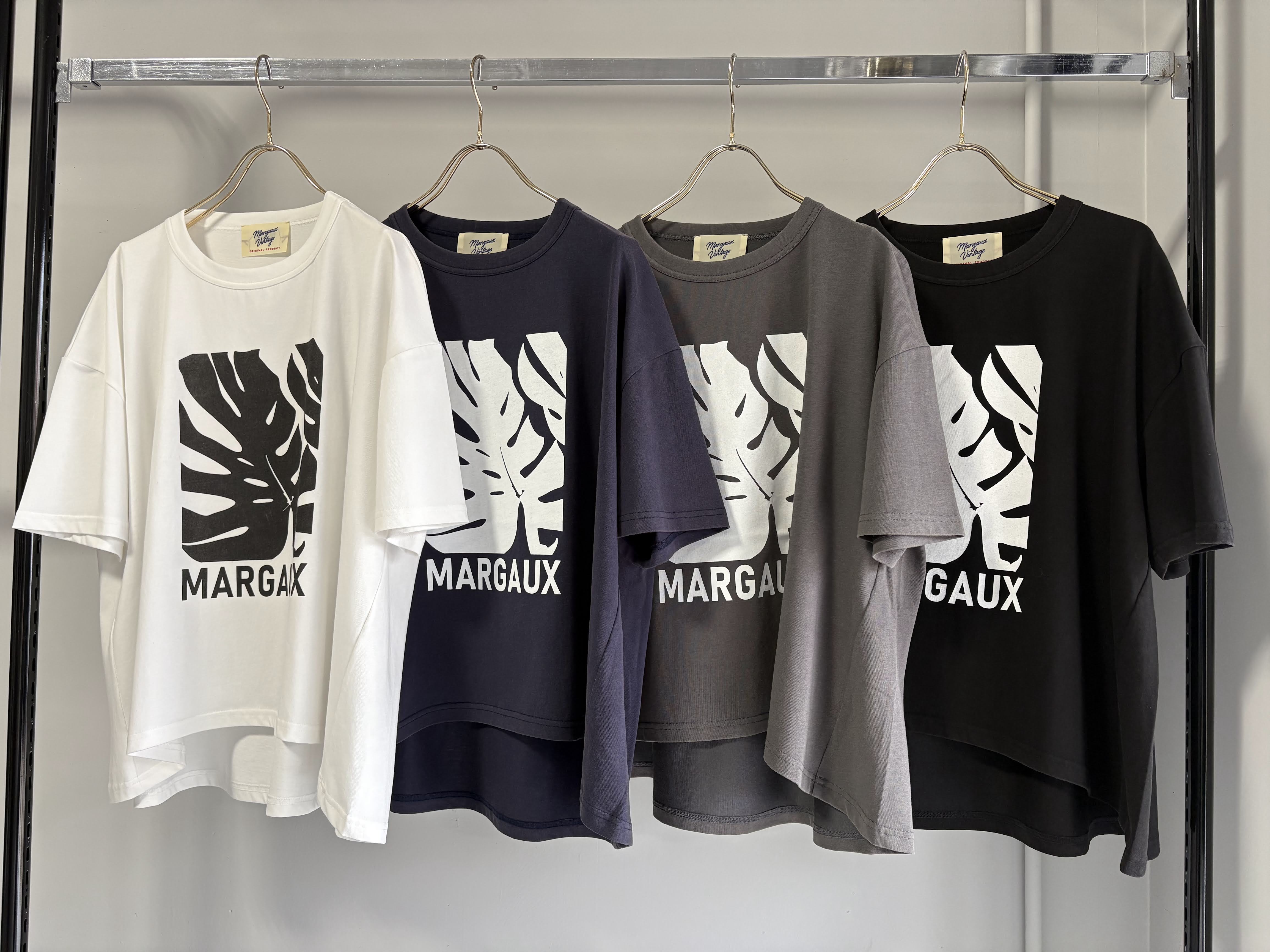 【再入荷】【MARGAUX VINTAGE】プラントロゴTEE/MG CT-26072-S