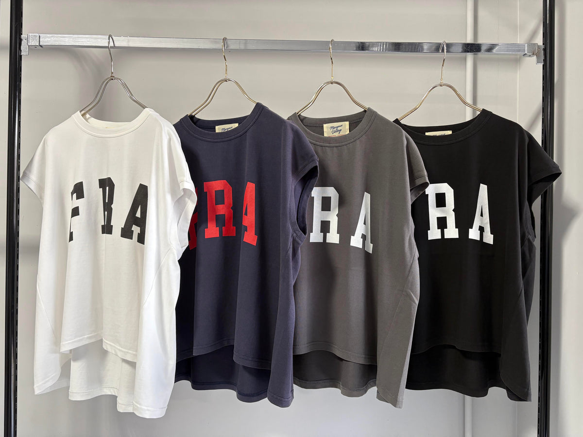 再入荷】【MARGAUX VINTAGE】FRAノースリーブロゴTEE/MG CT-26073-S