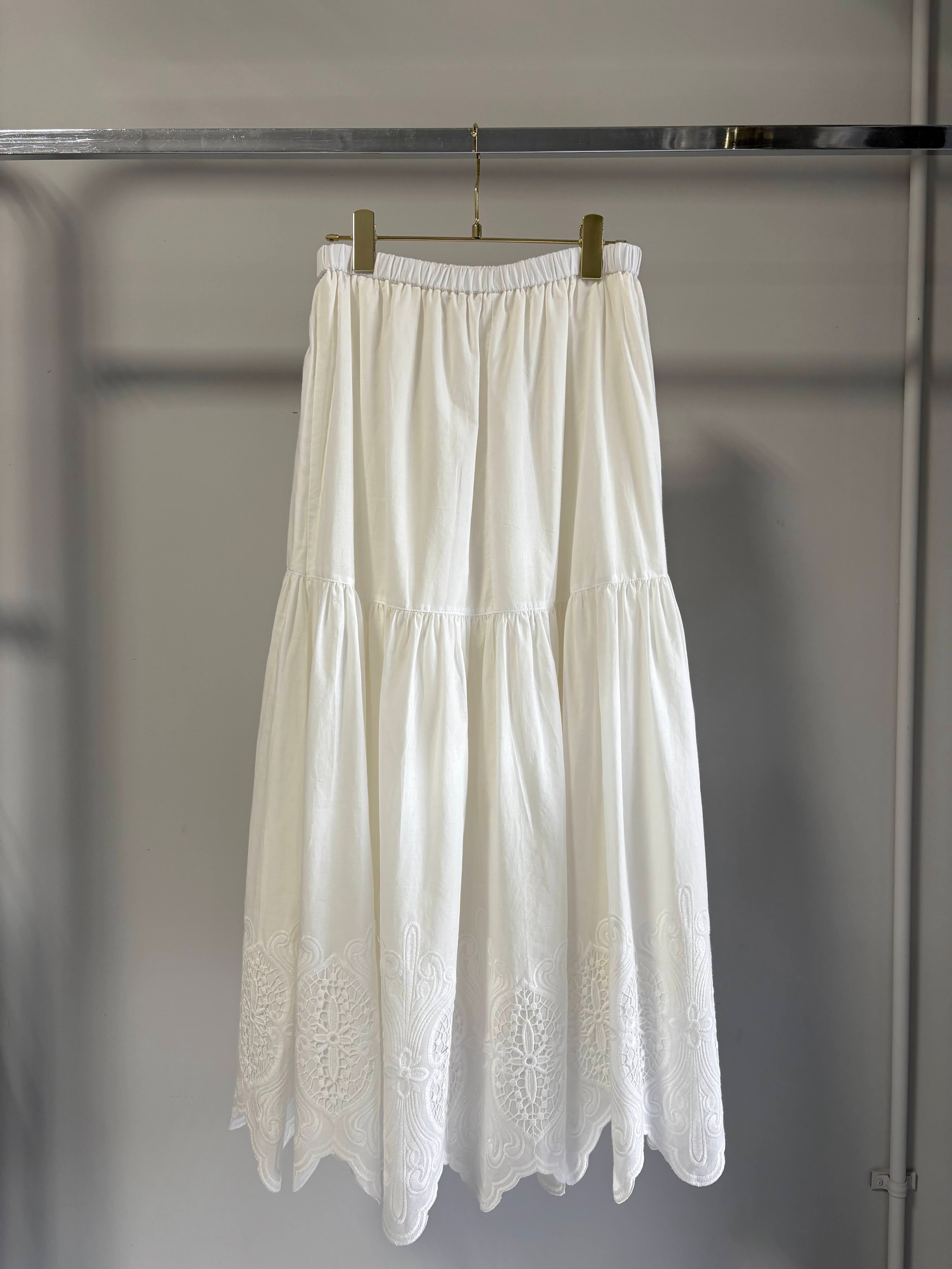 【MARGAUX VINTAGE】コットンレーススカート/MG SK-26049-S