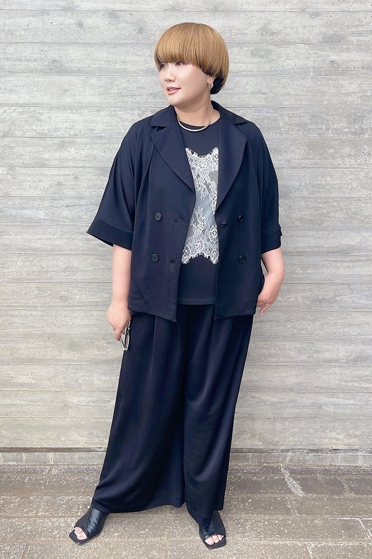 限定商品】【ayane】トリアセタックワイドパンツ/826509