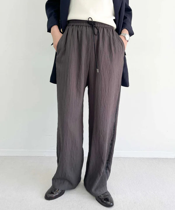 【HERENCIA】ストライプイージーパンツ/H826106