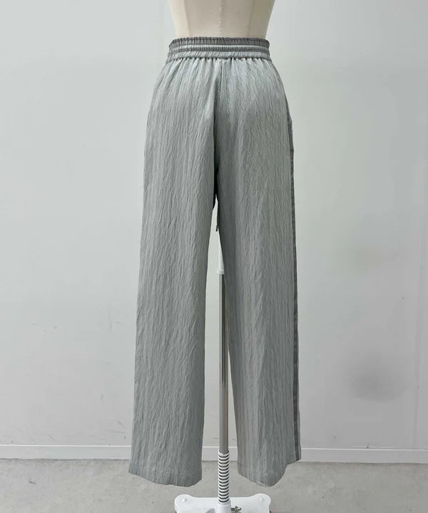 【HERENCIA】ストライプイージーパンツ/H826106