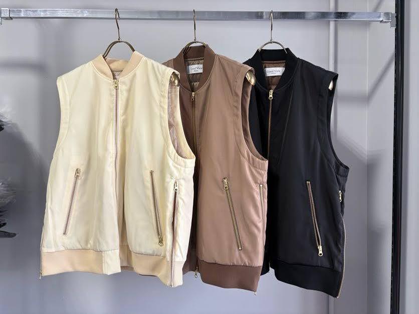 【GOOD VIEW DESIGN】MA-1ベスト/GVD JK-26027