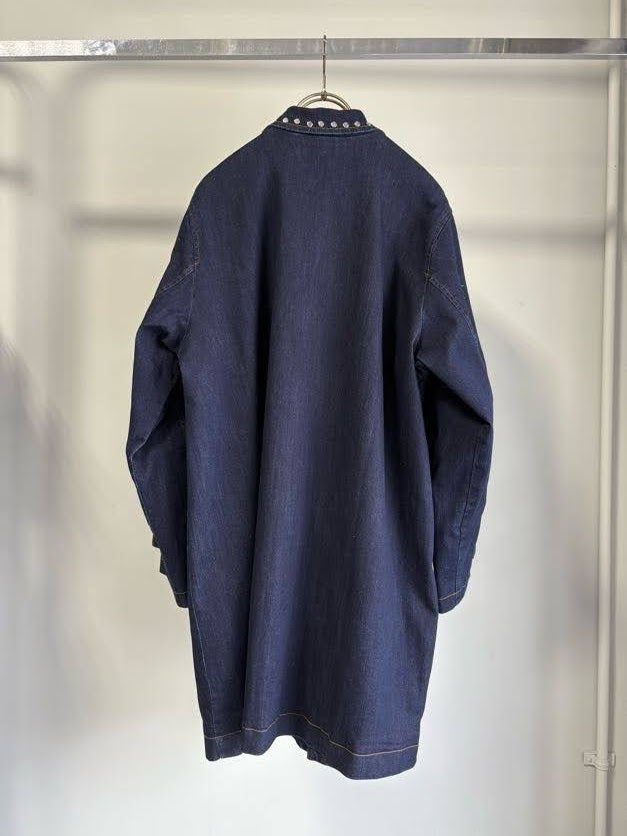 【GOOD VIEW DESIGN】スタッズデニムコート/GVD CO-26018