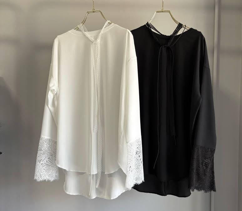 MARGAUX VINTAGE】シアーロンT カフスレース/MG CT-26091-A