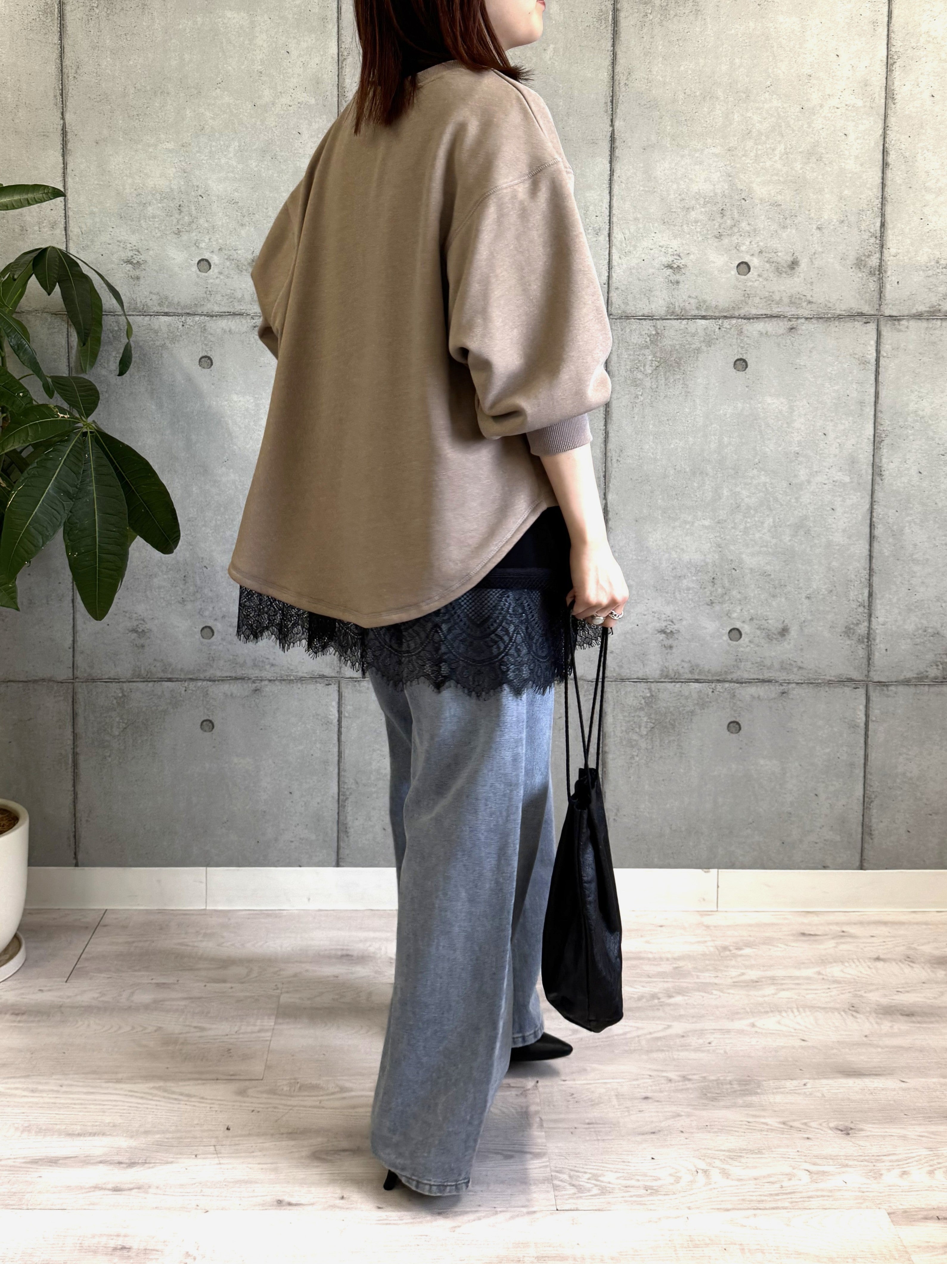 【ROSIEE】ビンテージ風ロゴトップス/R780337