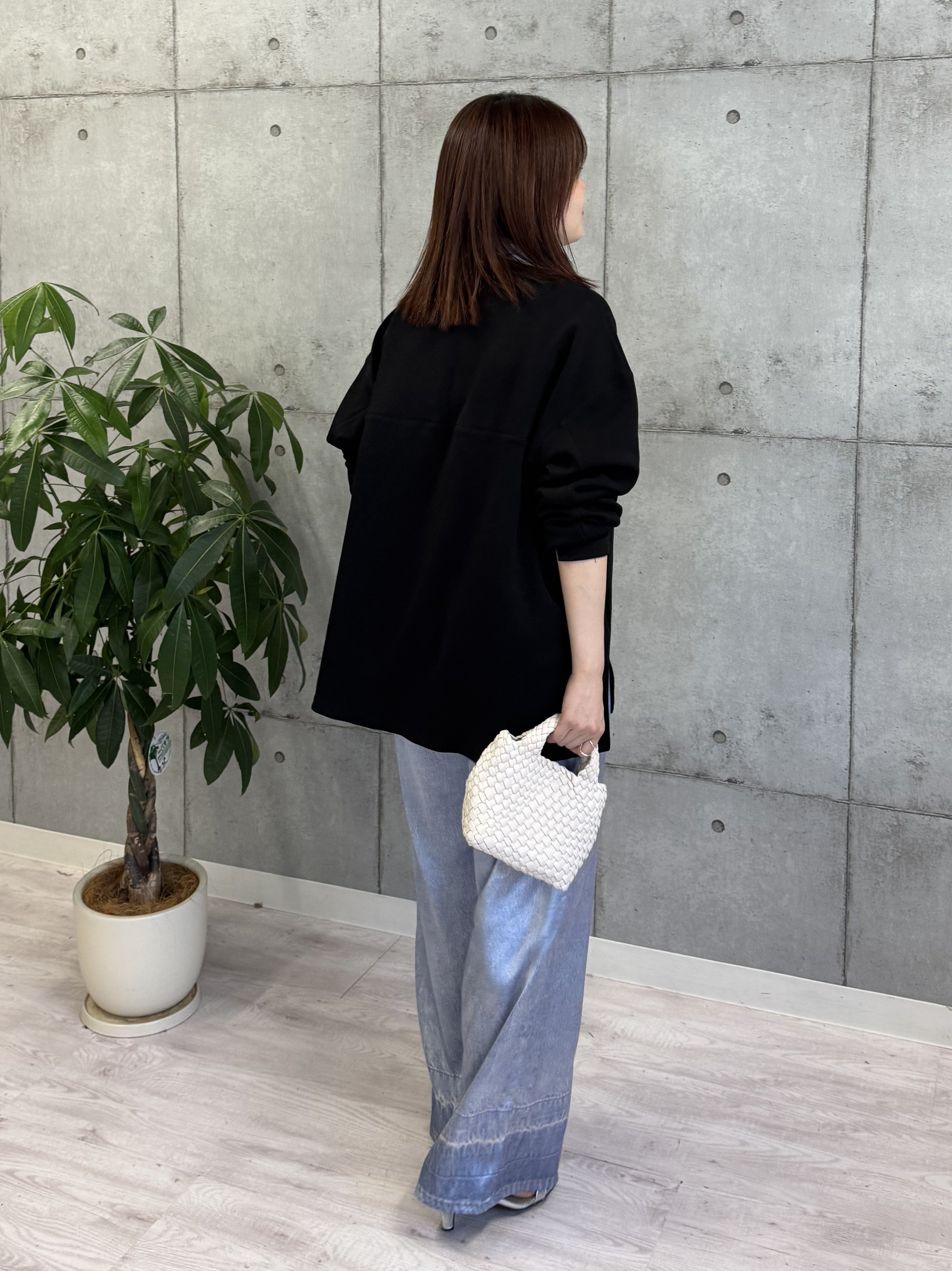 【ROSIEE】シャツレイヤード風スウェット/R780342