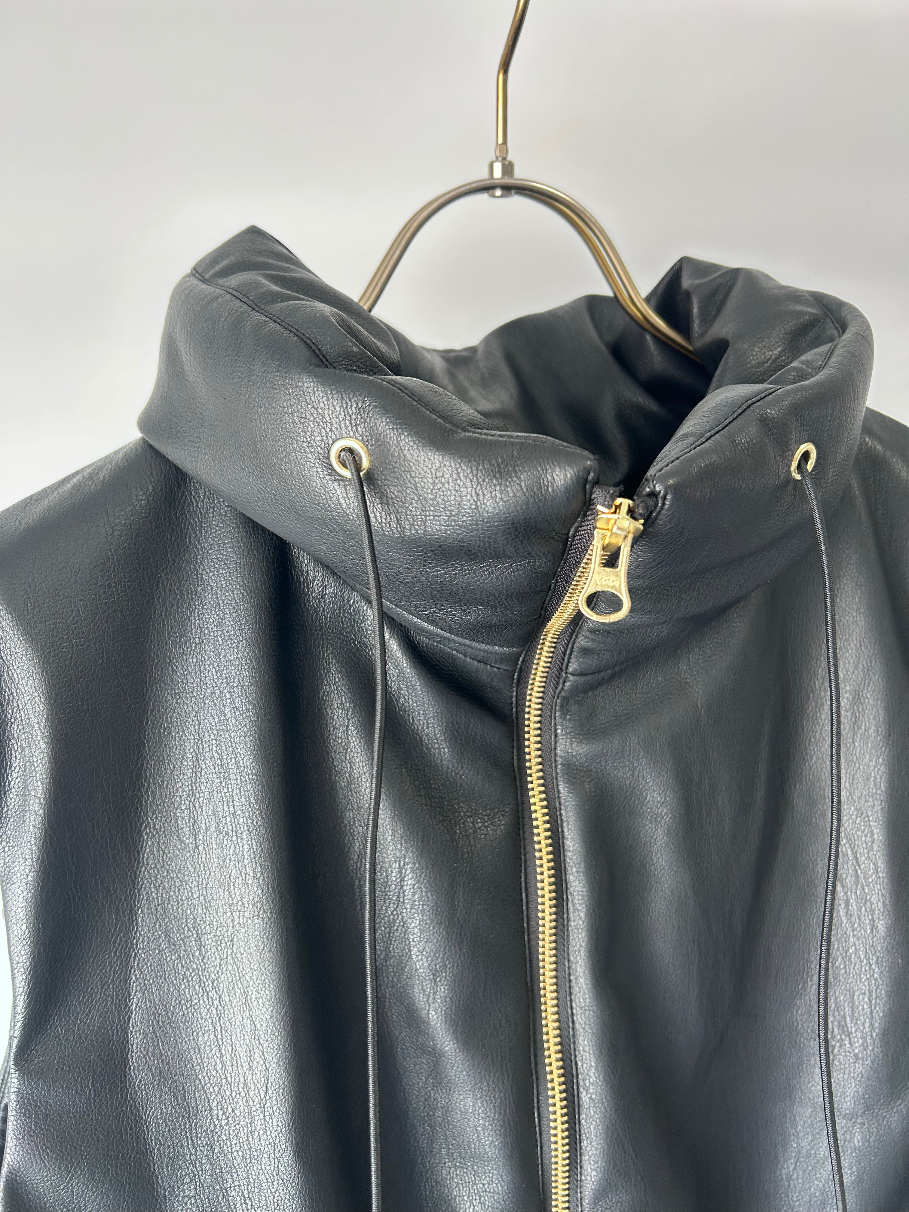 【MARGAUX VINTAGE】レザーベスト/MG JK-25077-A