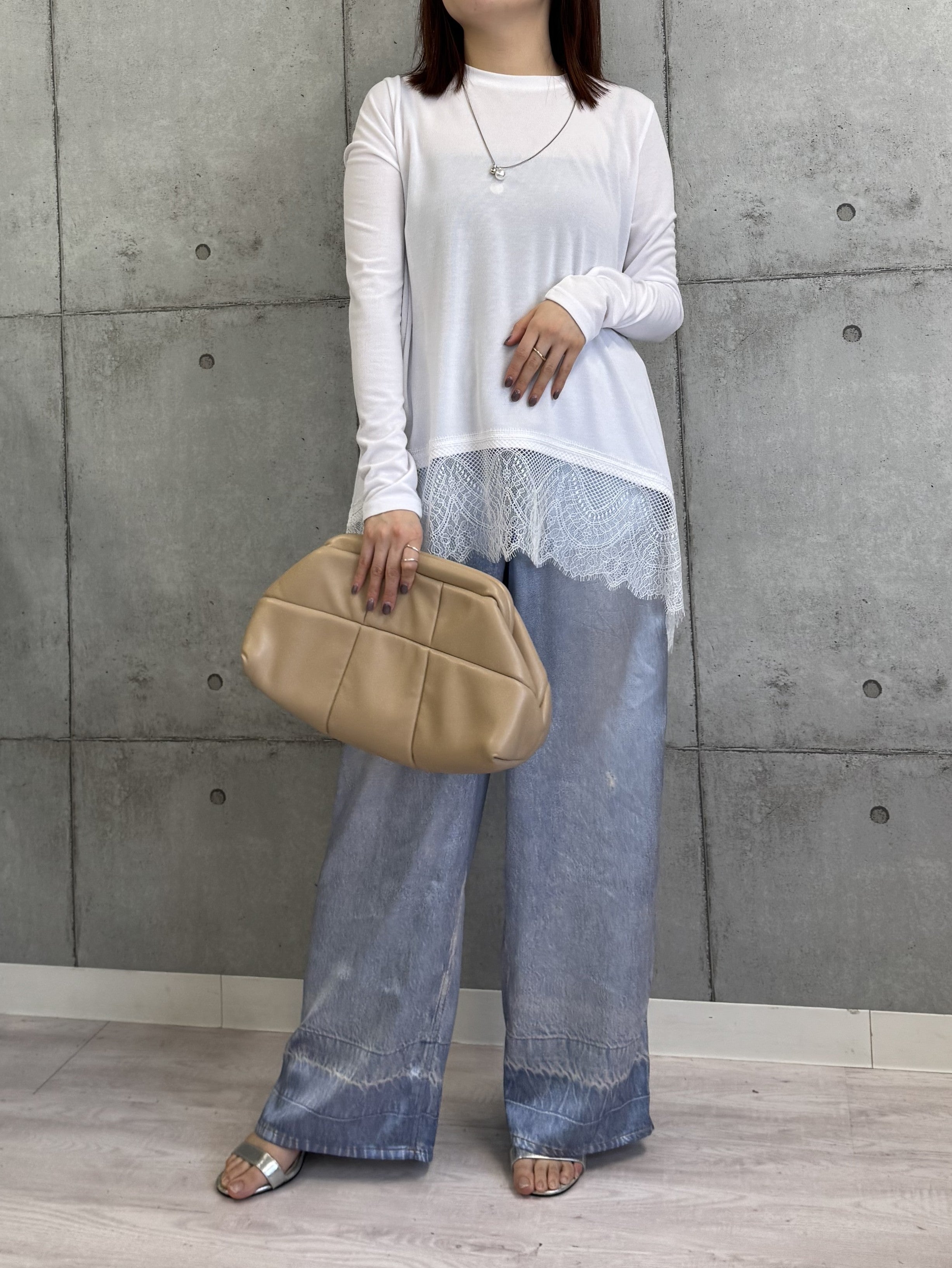 【ROSIEE】大人可愛い裾レーストップス/R780333