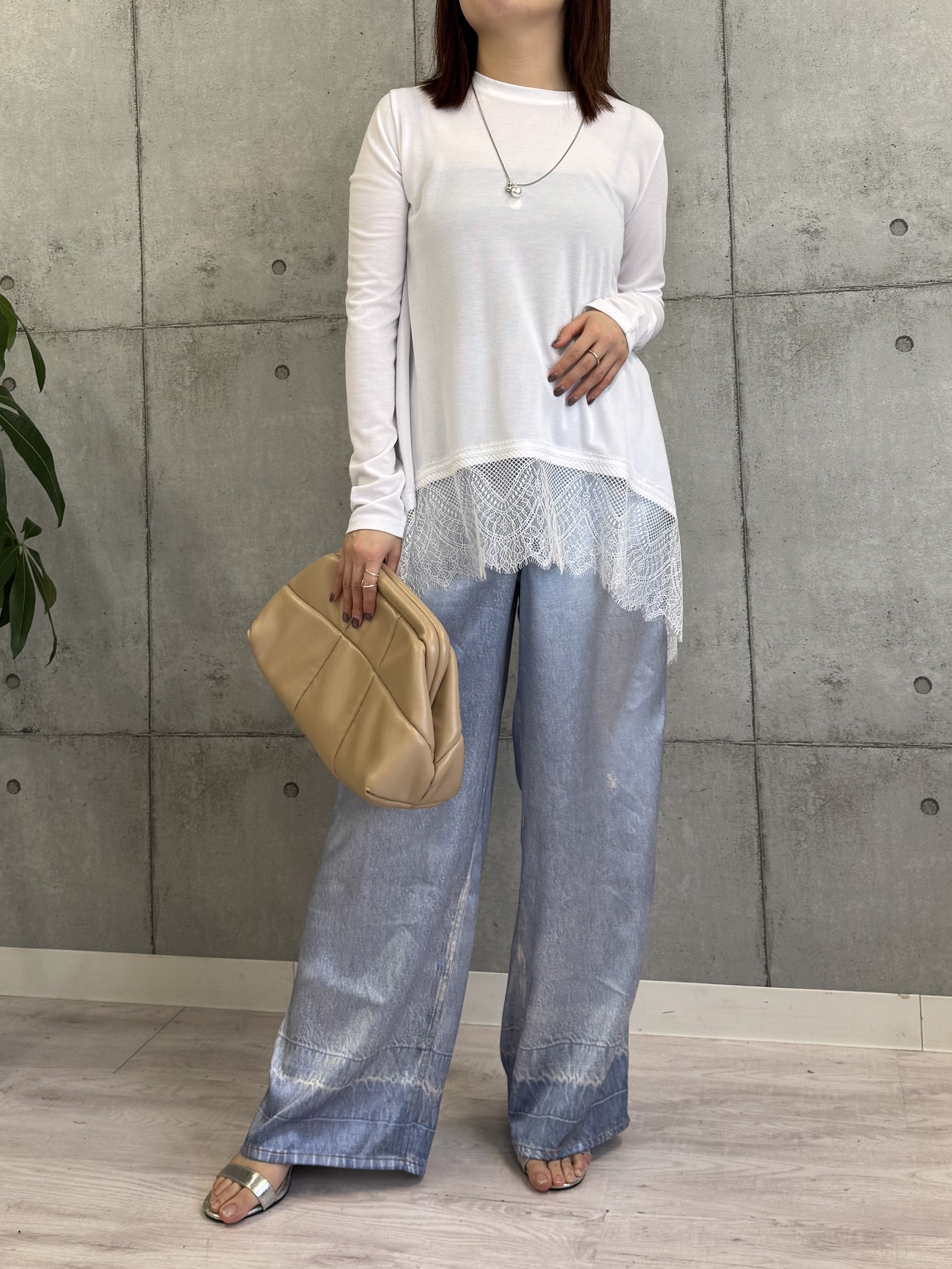 【ROSIEE】大人可愛い裾レーストップス/R780333