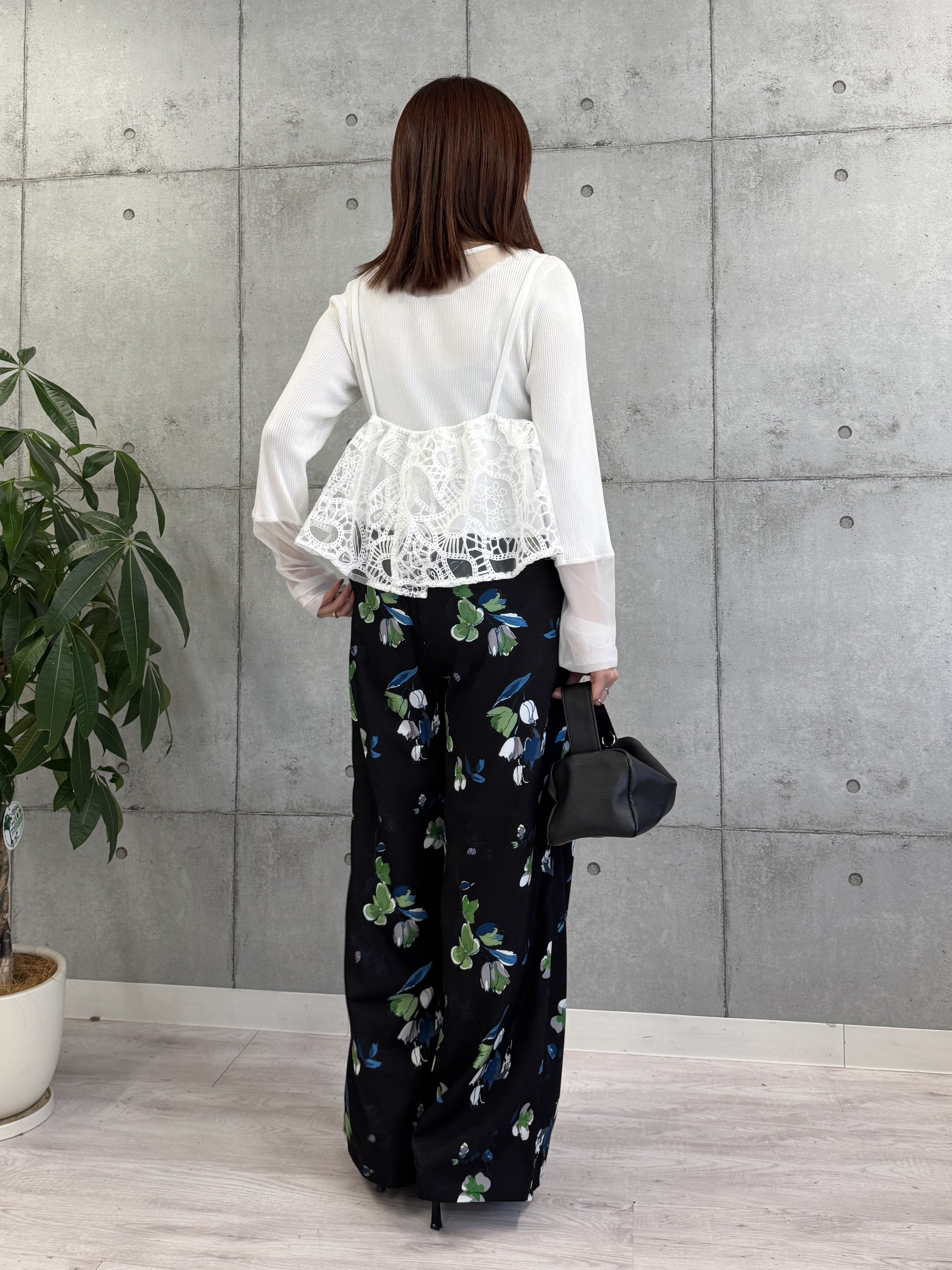 【ROSIEE】刺繡レースビスチェ/R781250