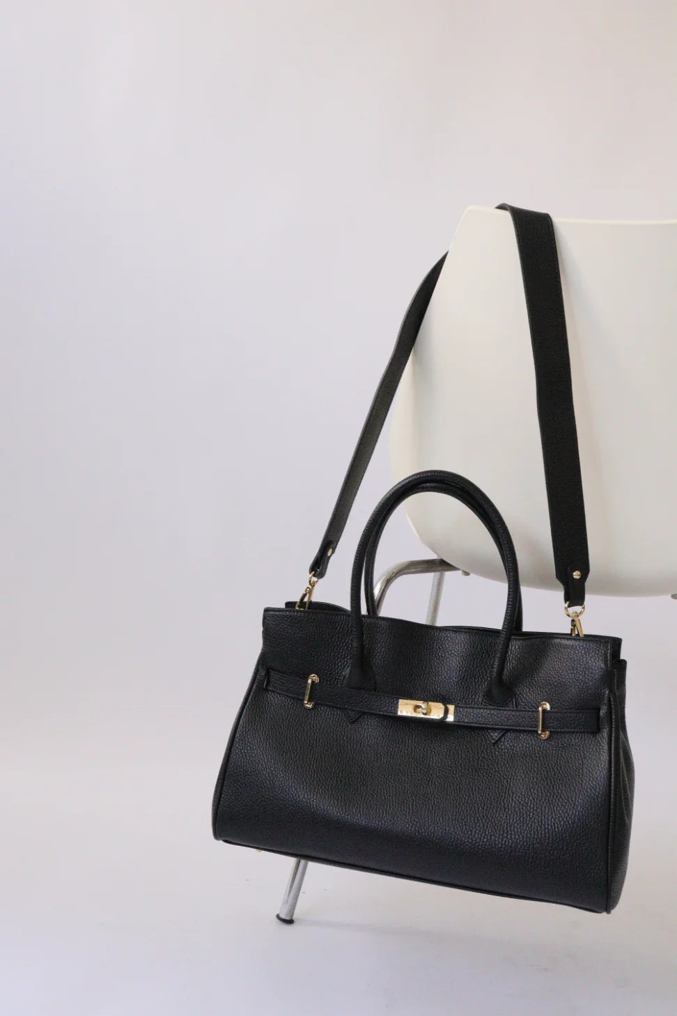 【MILLELA FIRENZE】金具付きレザートートバッグ/10280522