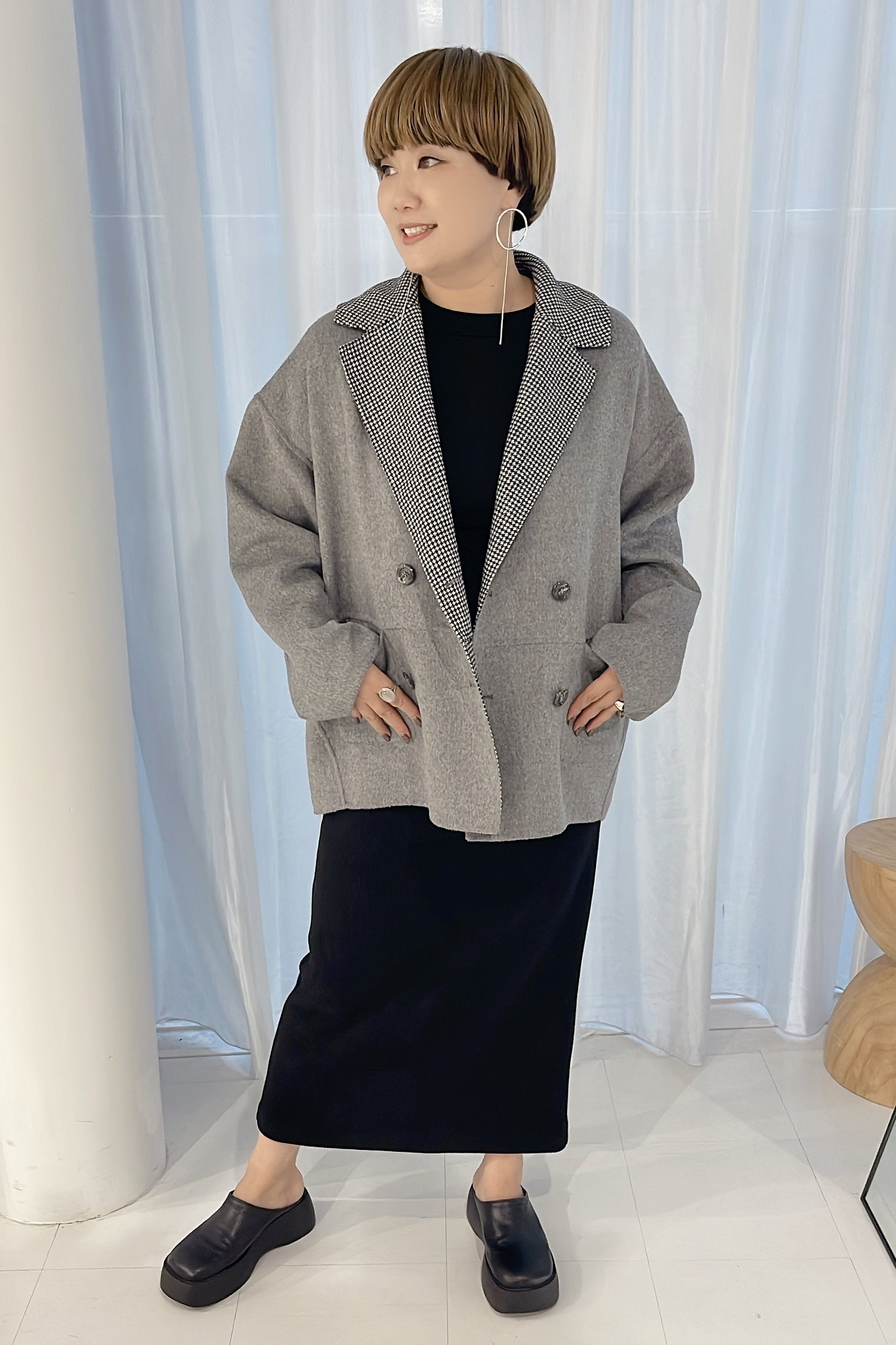 【限定商品】【ayane】リバーシブルコート(限定)/876801