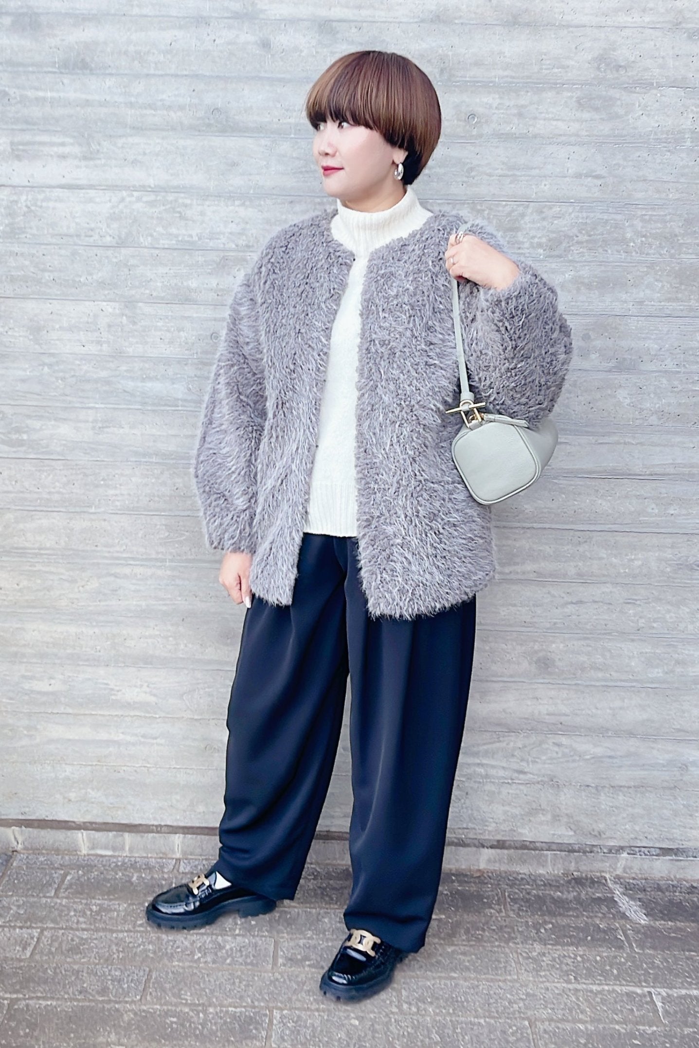 【AGAWD】シャギーコート/ 2419-881514