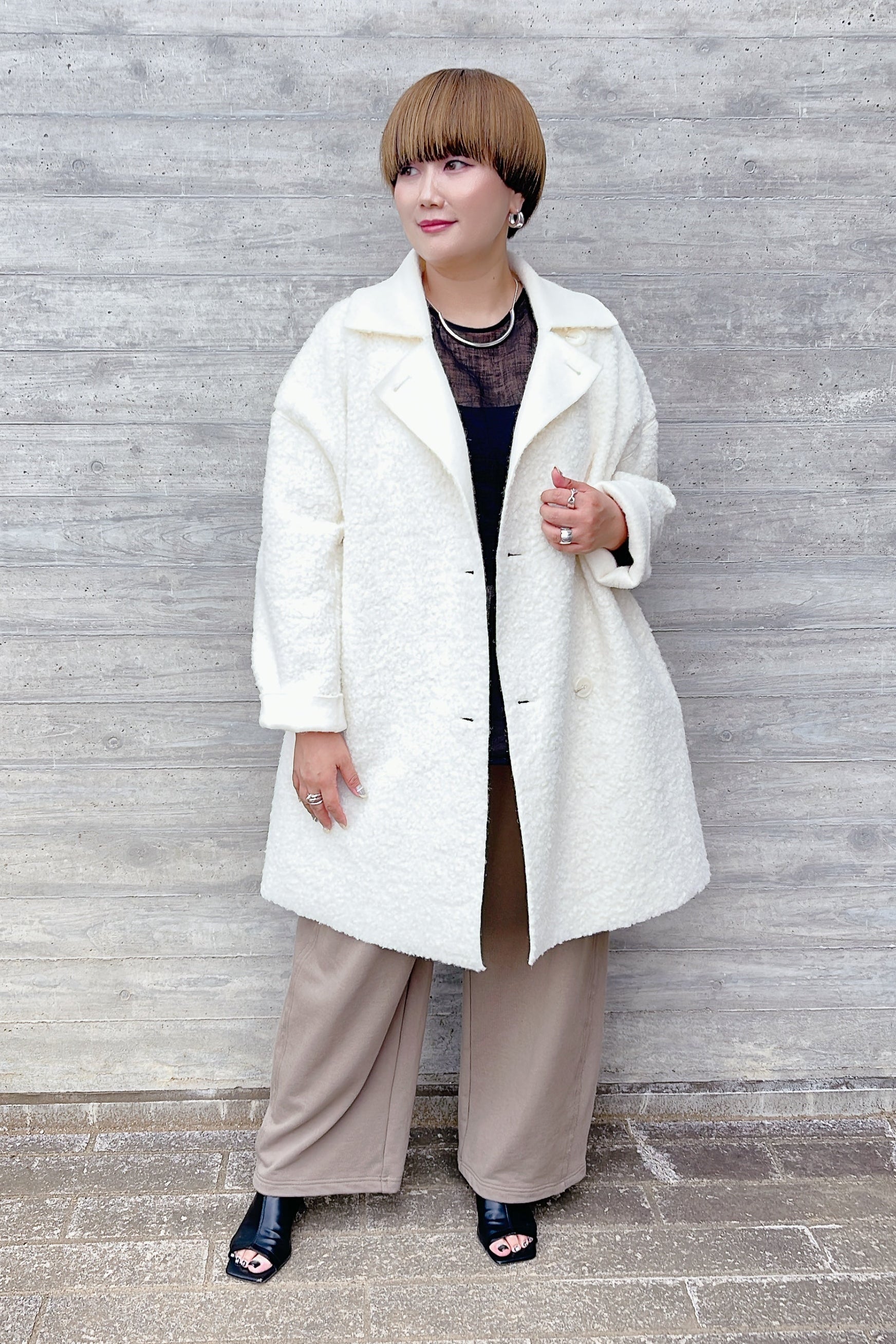 【CLOCHE】キレイめ見え神スウェットパンツ/552-86535