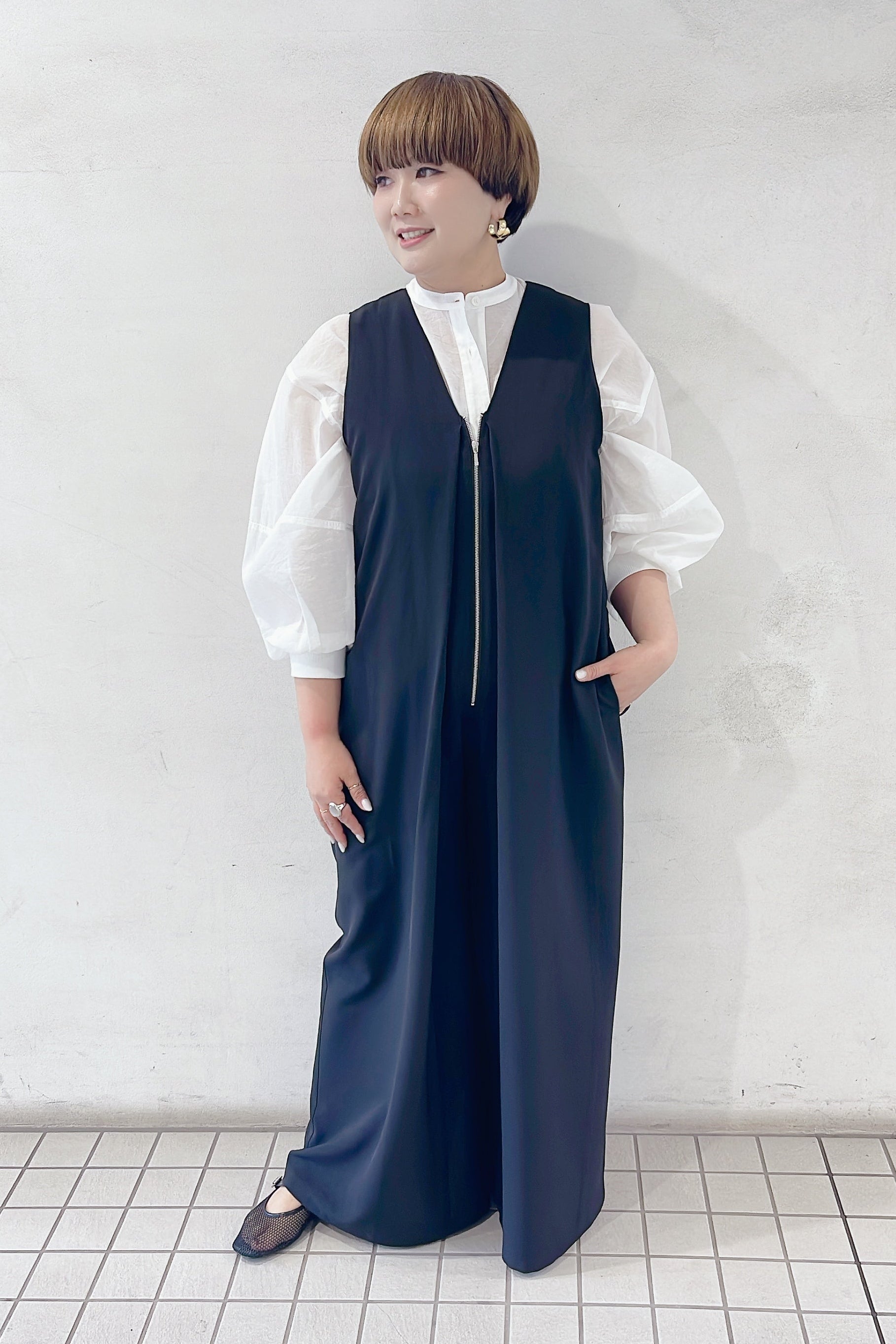 【CYAN TOKYO】オーバータックサロペット/601472