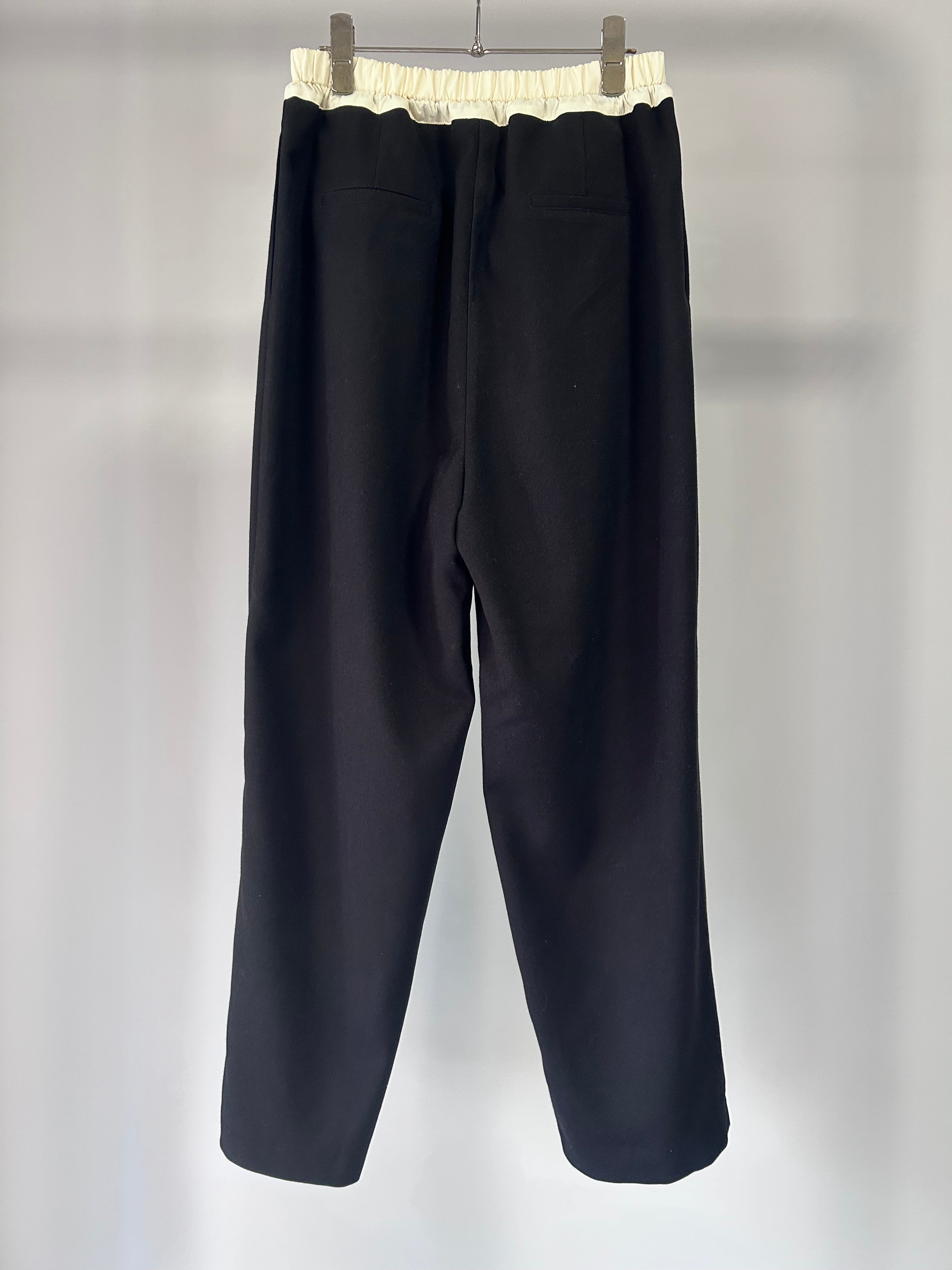 【MARGAUX VINTAGE】配色フラノタックパンツ/MG PT-25116-A