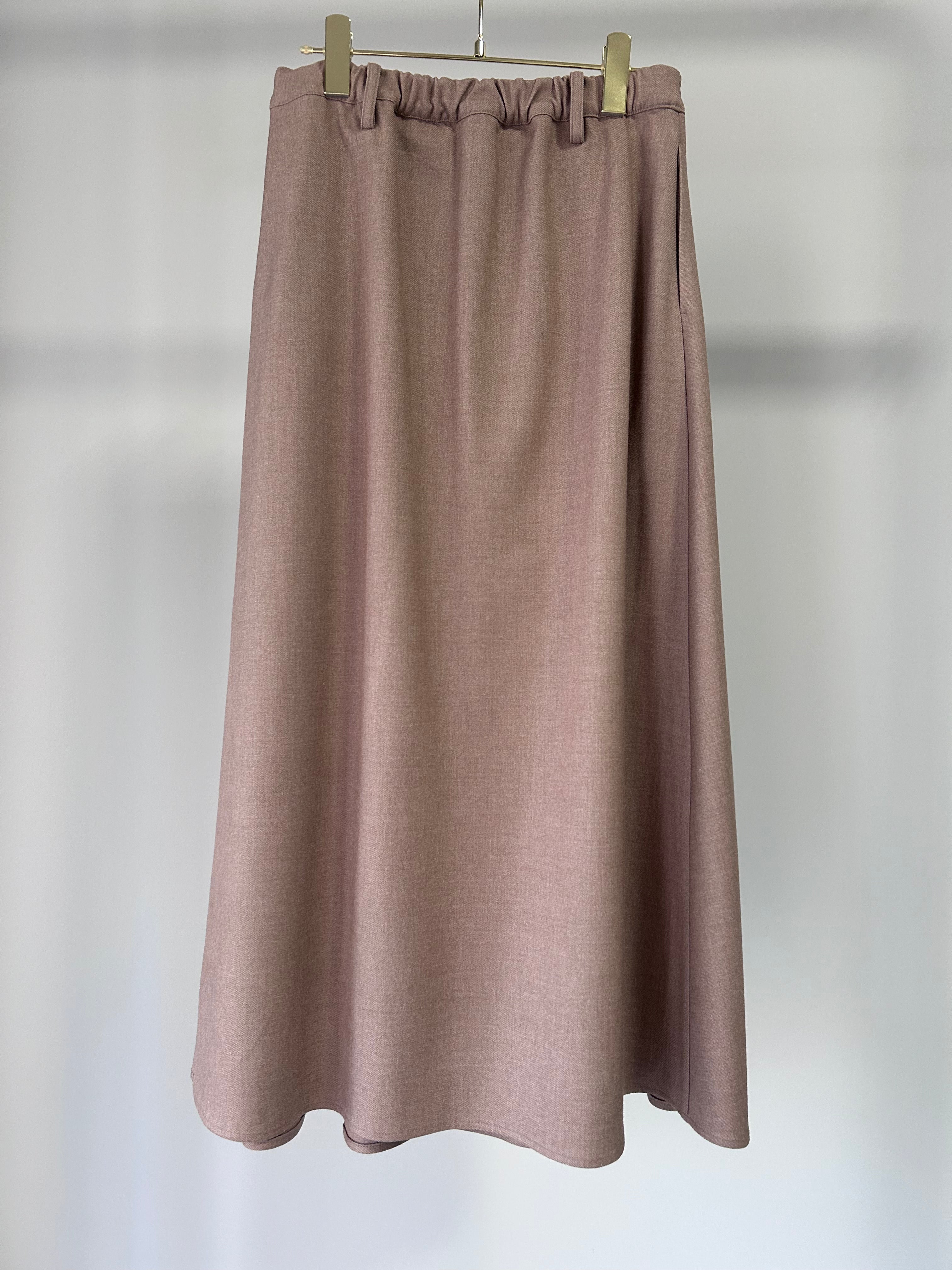 【MARGAUX VINTAGE】フラノタックスカート/MG SK-25117-A