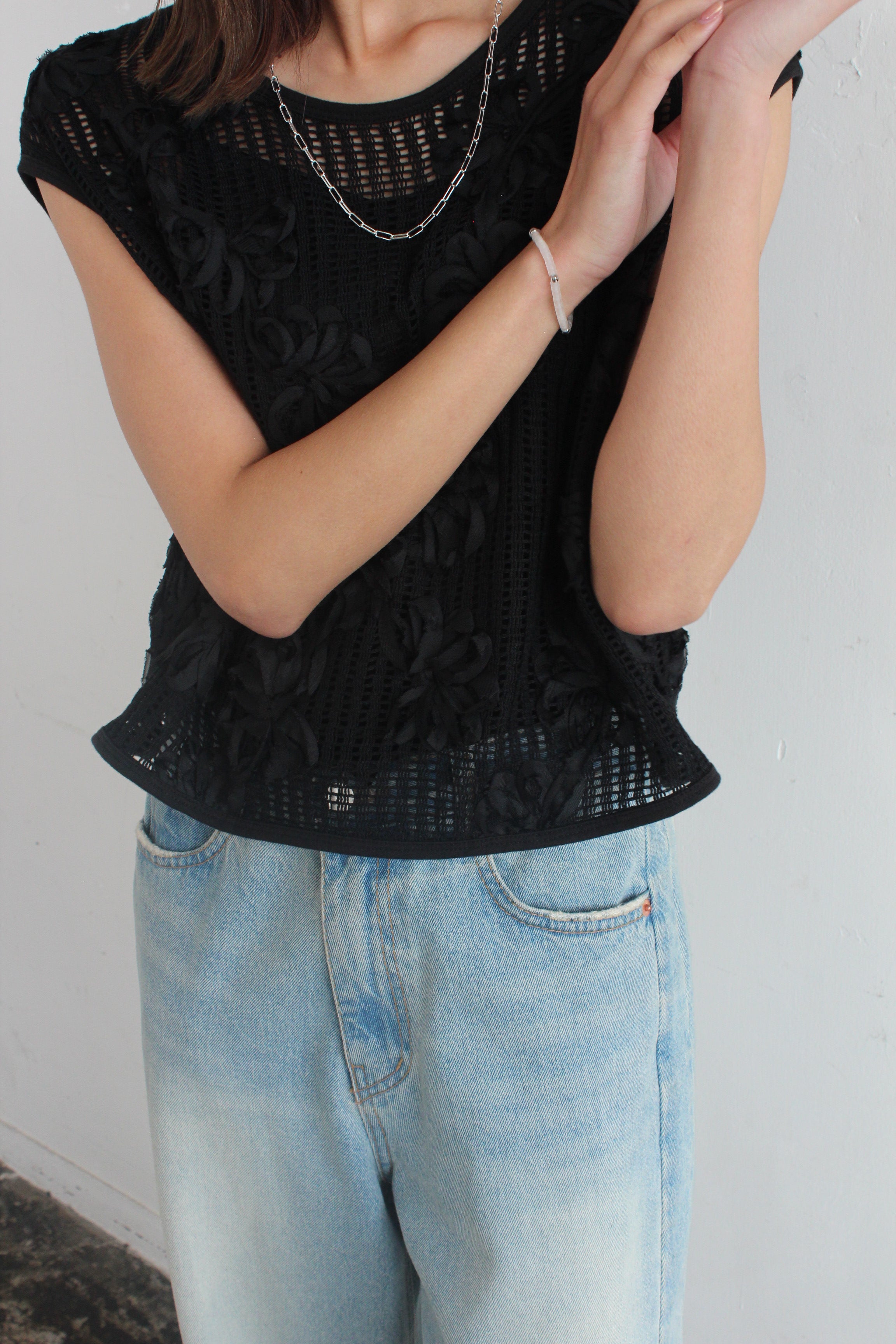 【AGAWD】メッシュトップス/2225-6018