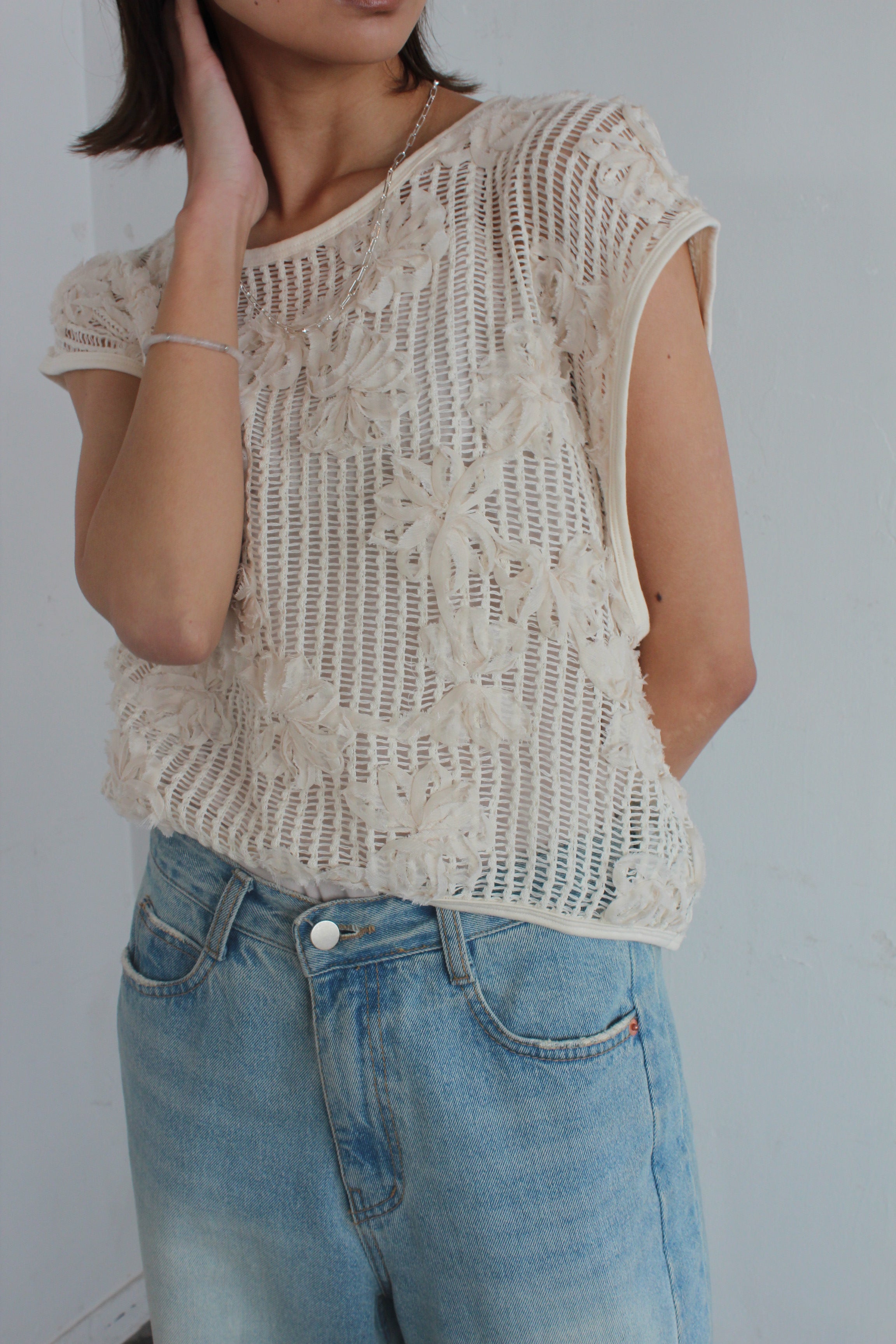 【AGAWD】メッシュトップス/2225-6018