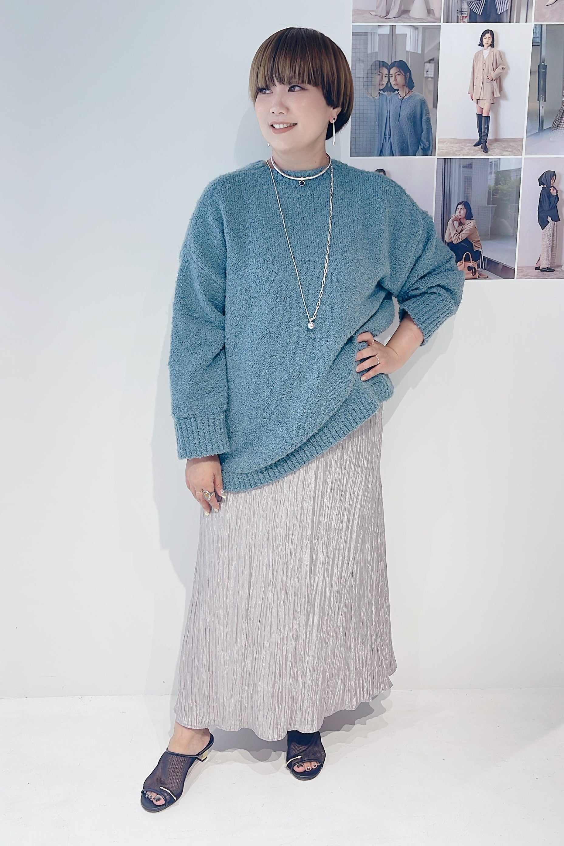 【CHIGNON】ブークレビッグプルオーバー/9555-299JR