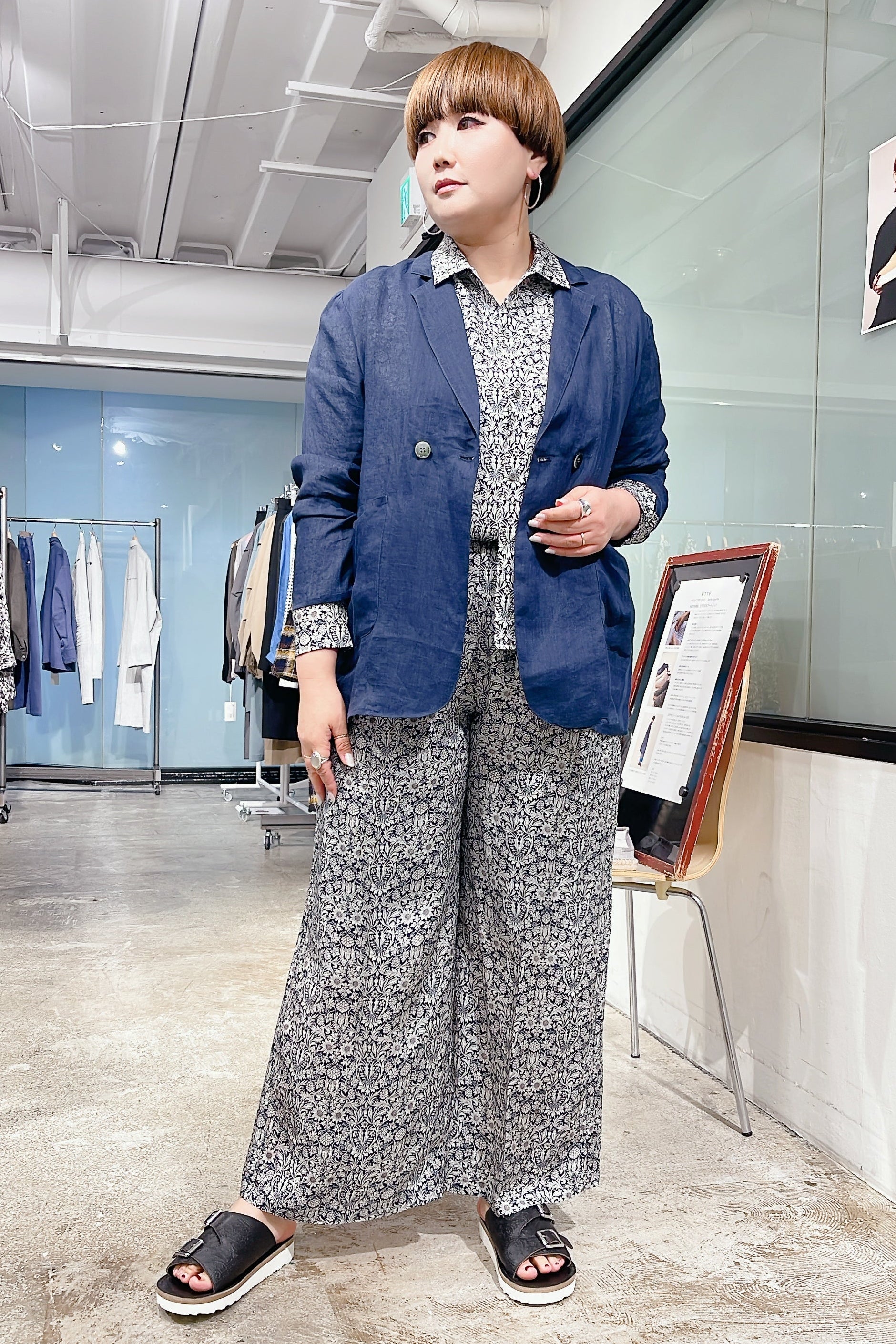 【WYTE】インサイドアウトハイブリットモリスシャツ/11-11670