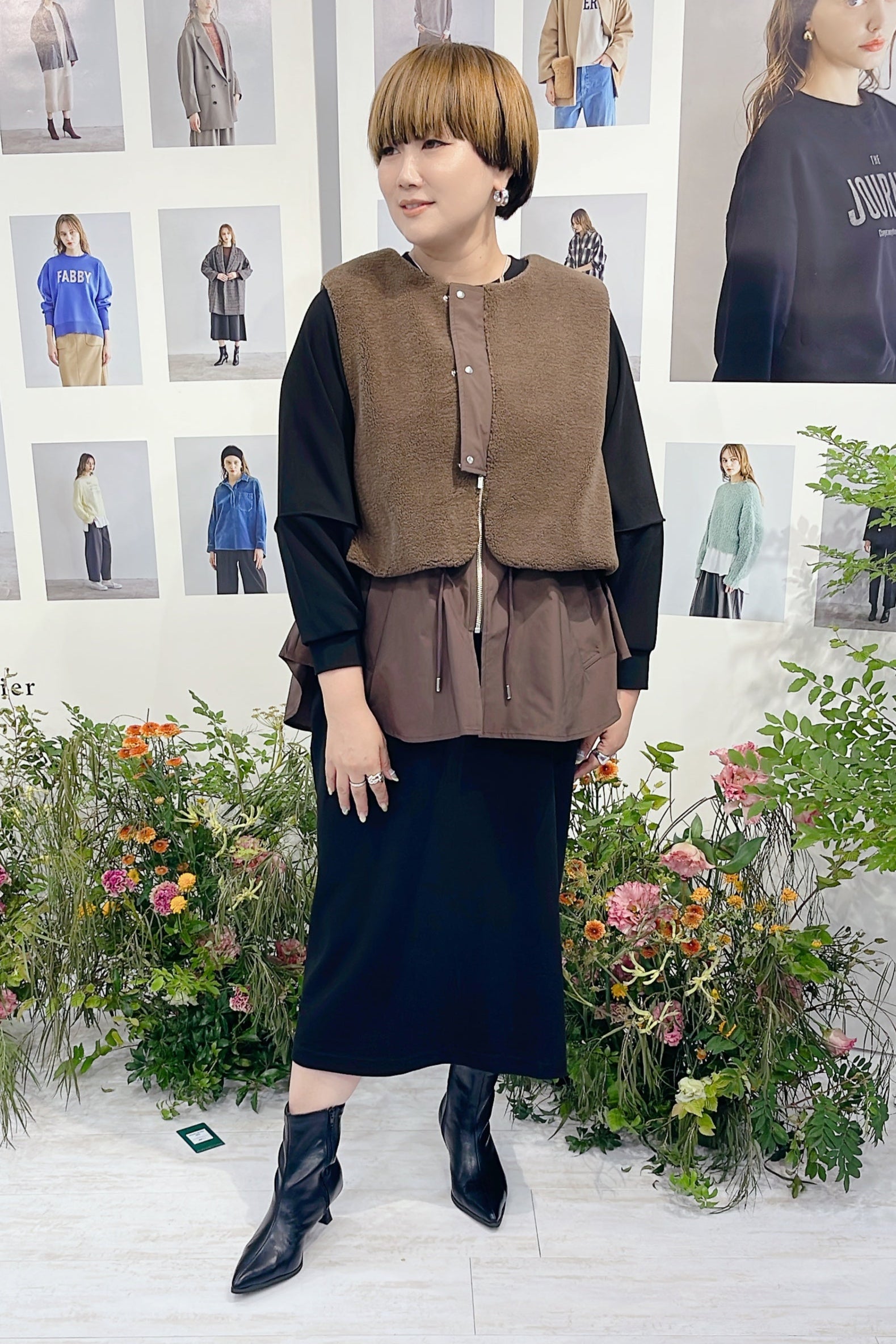 【Dignite Collier】ボンディングカーブワンピース/80256327