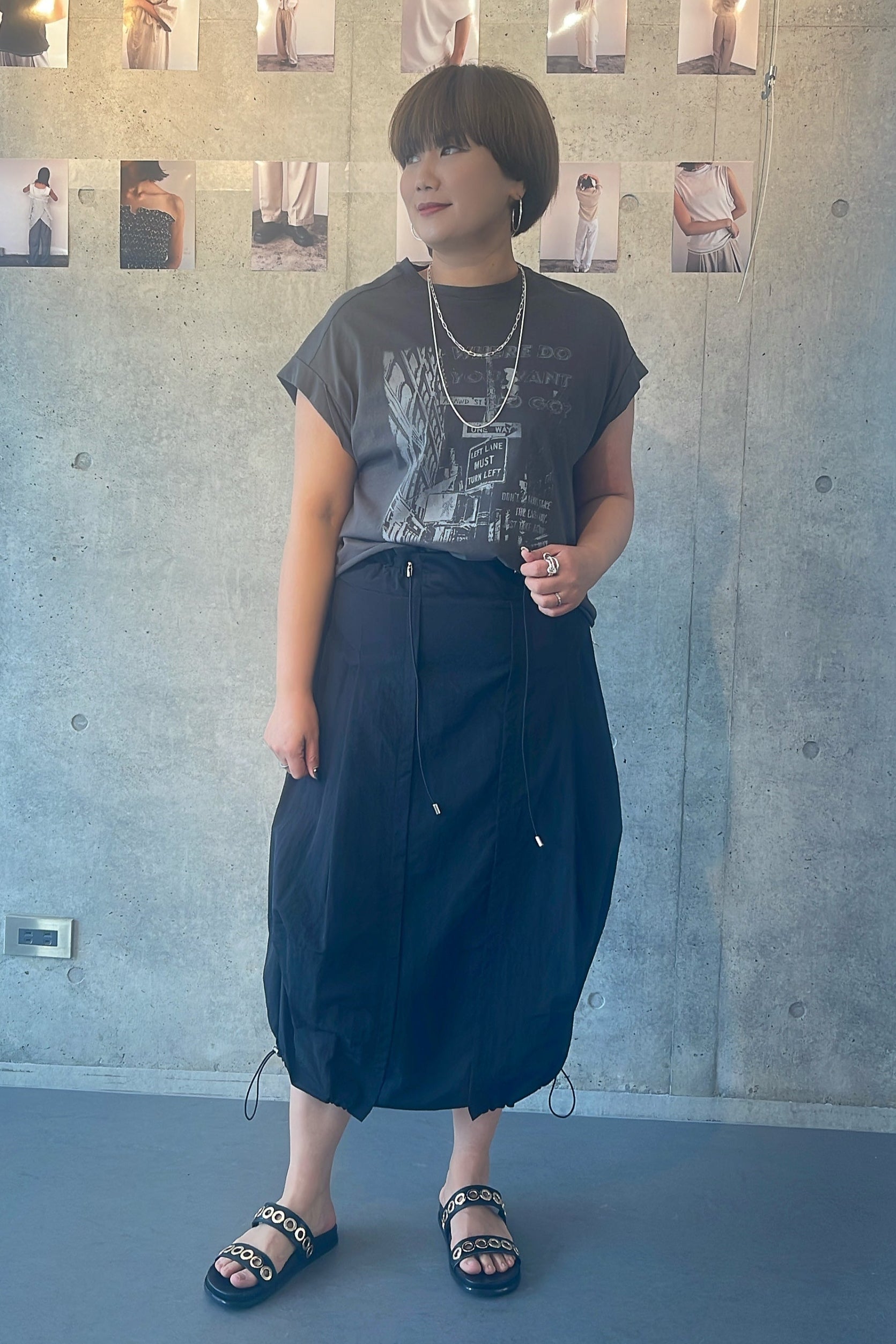 【AGAWD】ロックTシャツ/2225-6002