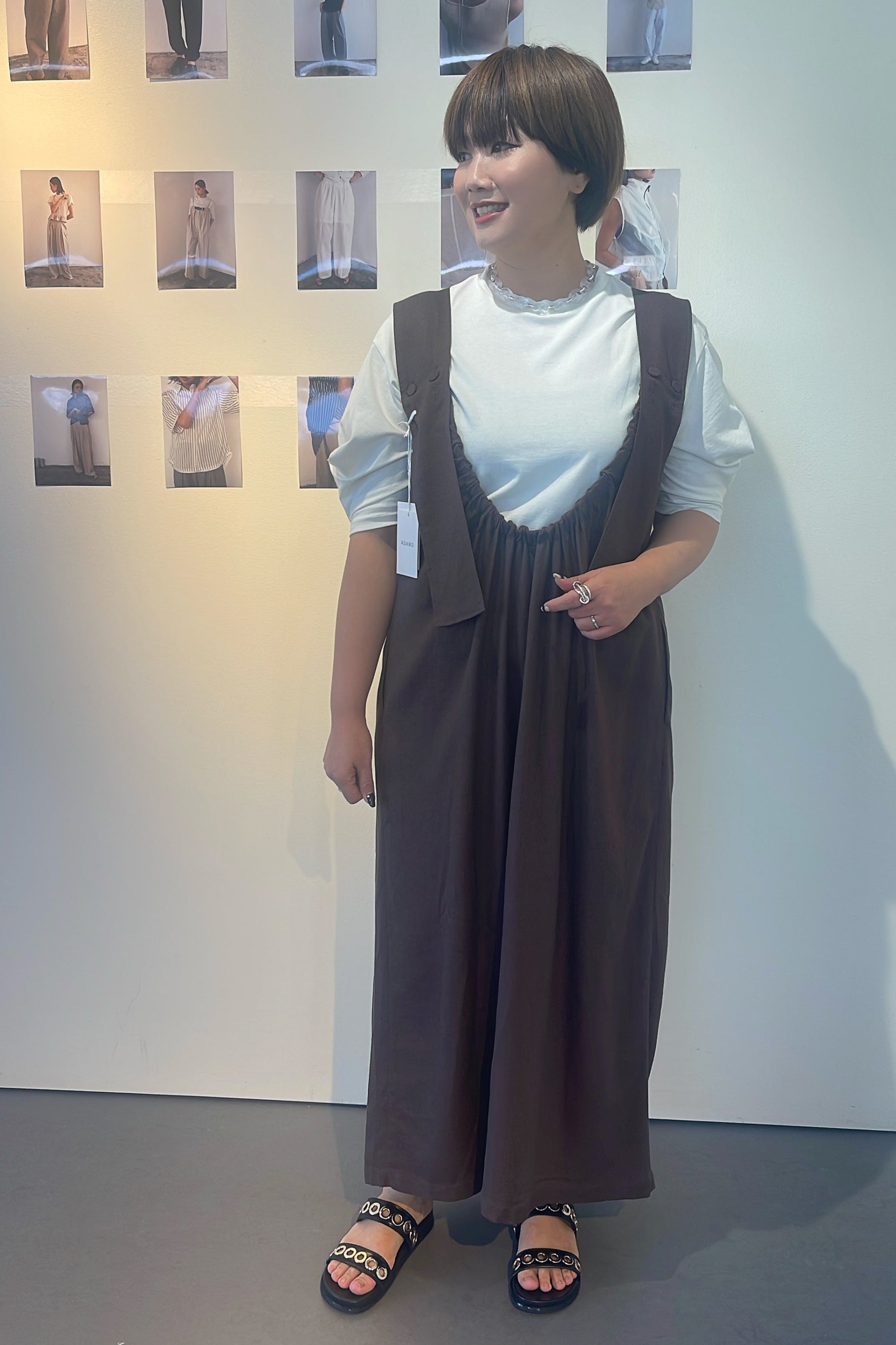 【AGAWD】バックオープンワンピース/1925-4007