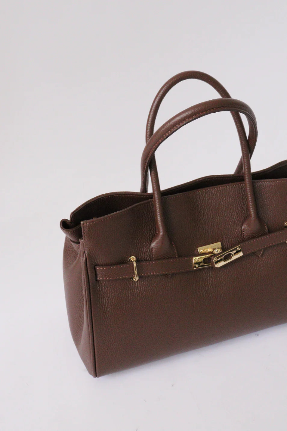 【MILLELA FIRENZE】金具付きレザートートバッグ/10280522