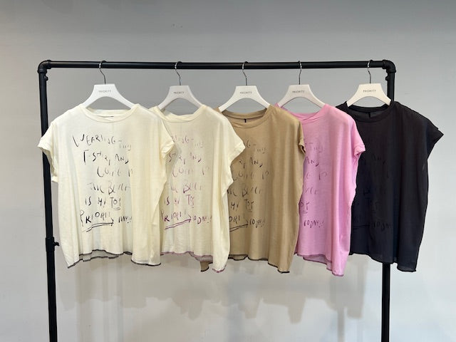 【PRIORITY】ユニークロゴ プリントT/P61040HW